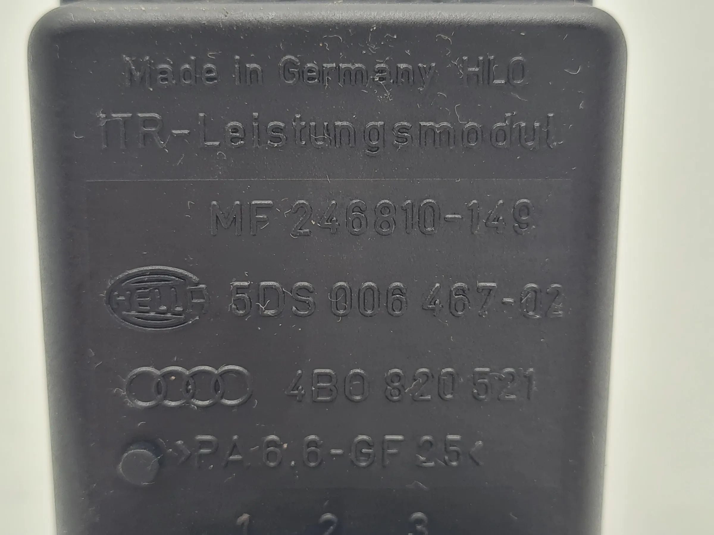 Original Audi A6 (4B2/4B4) Gebläseregler Widerstand Vorwiderstand 4B0820521