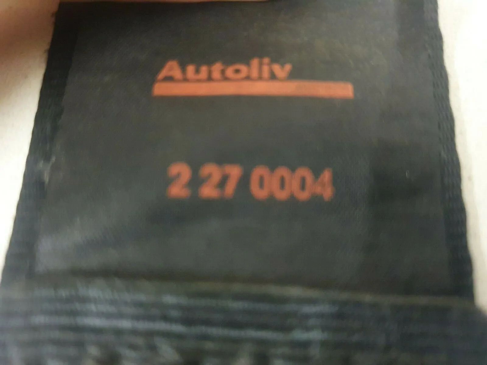 PEUGEOT 206 CC 1.6 80 kW पीछे बाएं या दाएं असली सुरक्षा बेल्ट 2270004