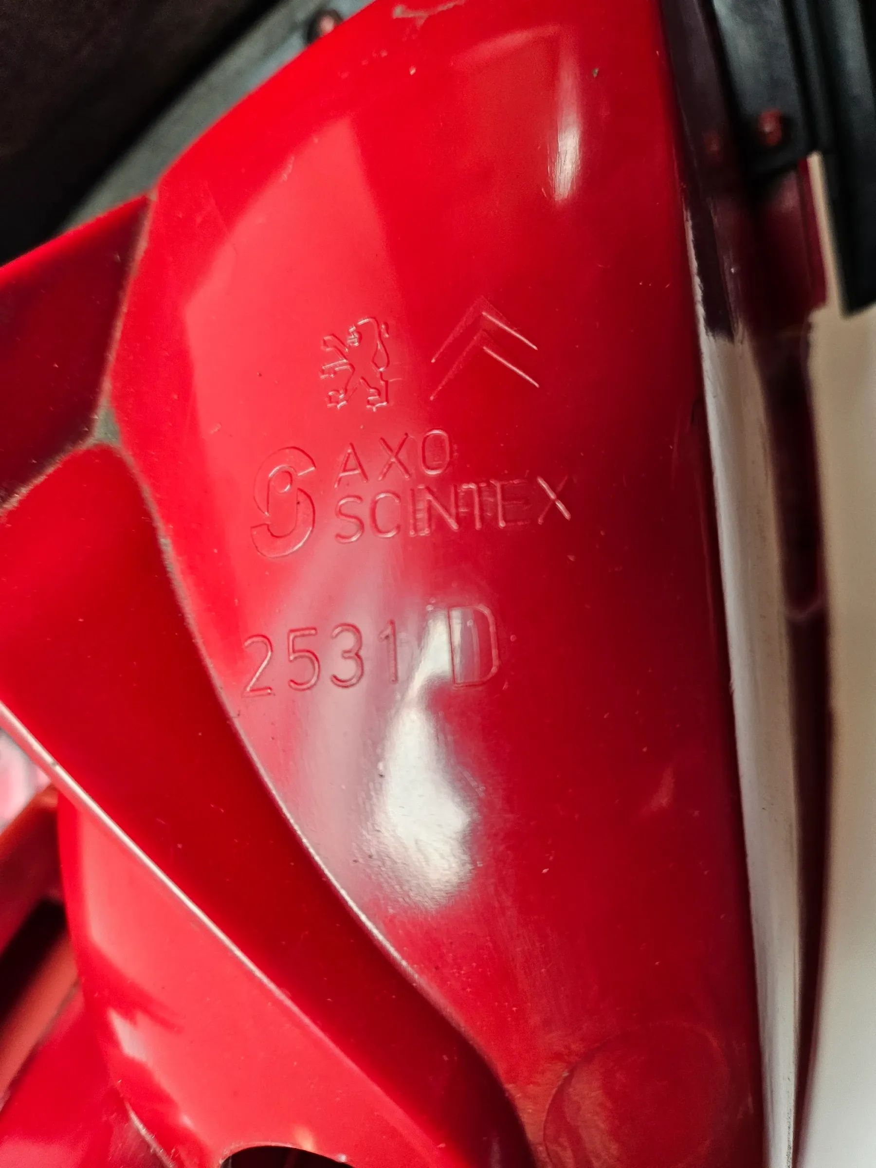 Originele Peugeot 206 cc Achterlicht Rechts AXO 2531D