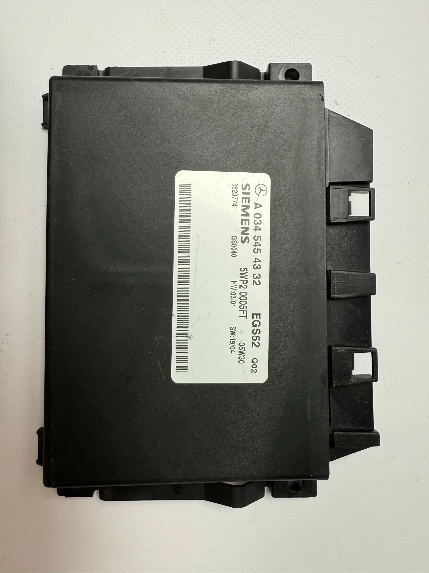 Original Mercedes C-Klasse S203 C220 Centralina Caixa de Velocidades Automática A0345454332