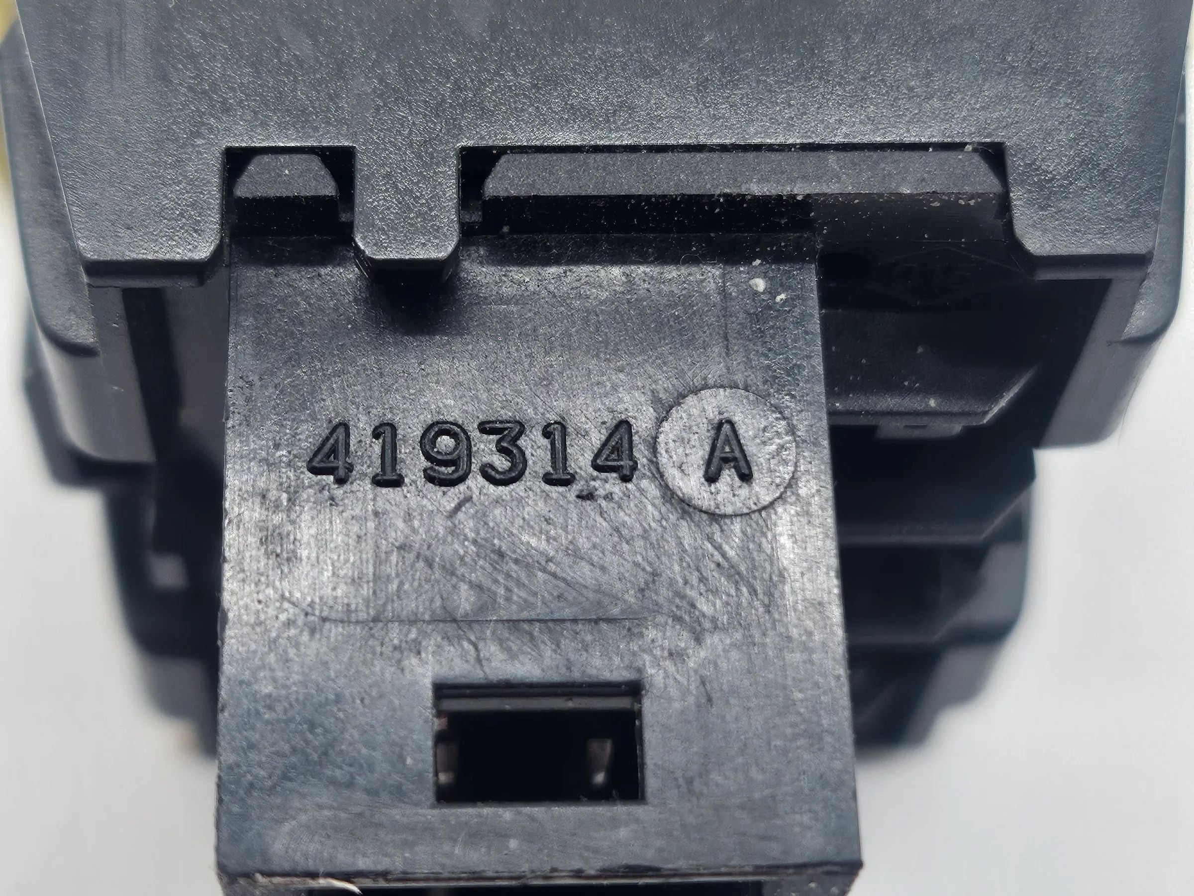 Original Renault Twingo switch windscreen heating fog light 419314A, DAV 