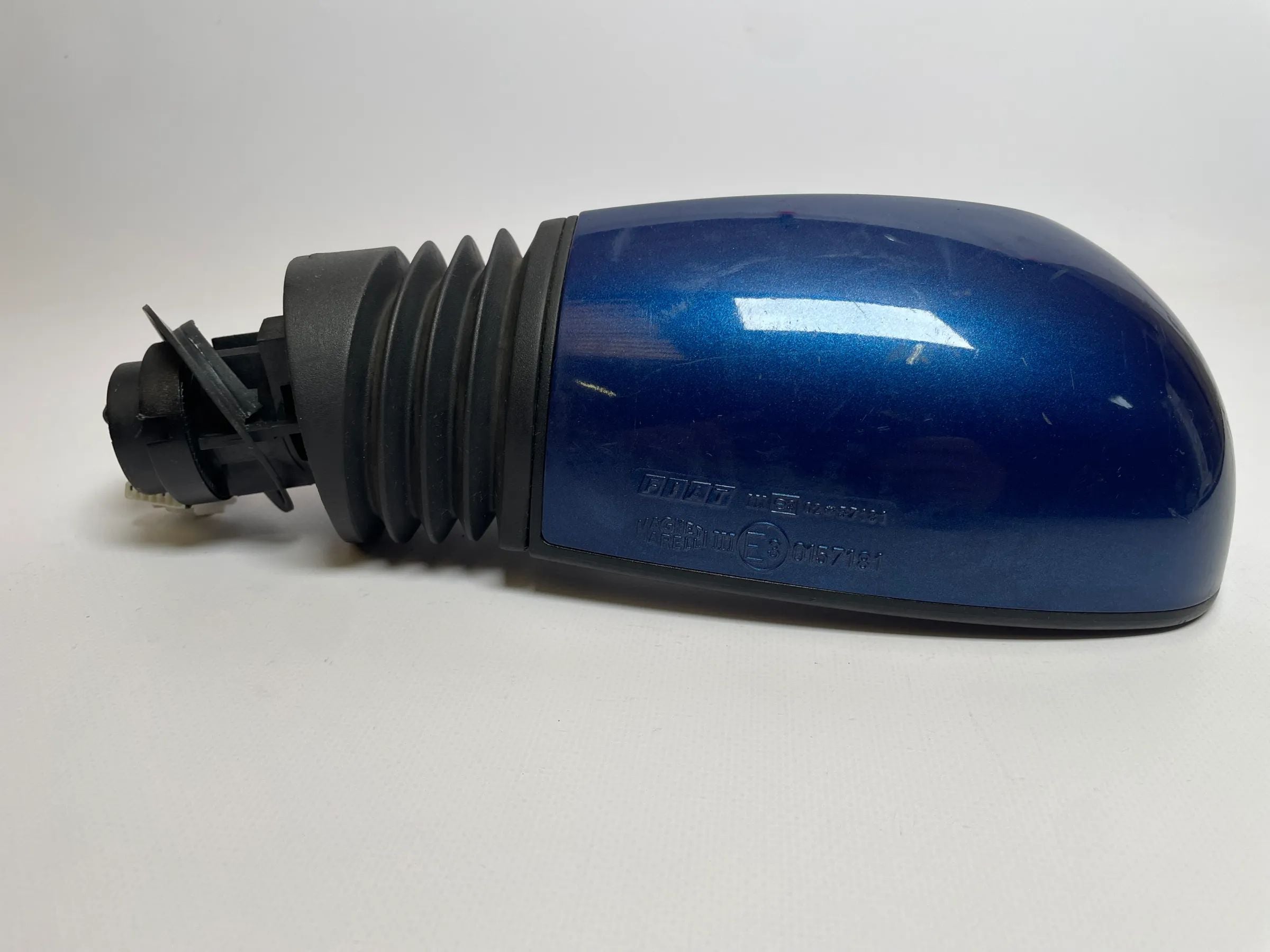 Original Fiat Punto II 2 Außenspiegel / Seitenspiegel Elek. Links Blau 0157181