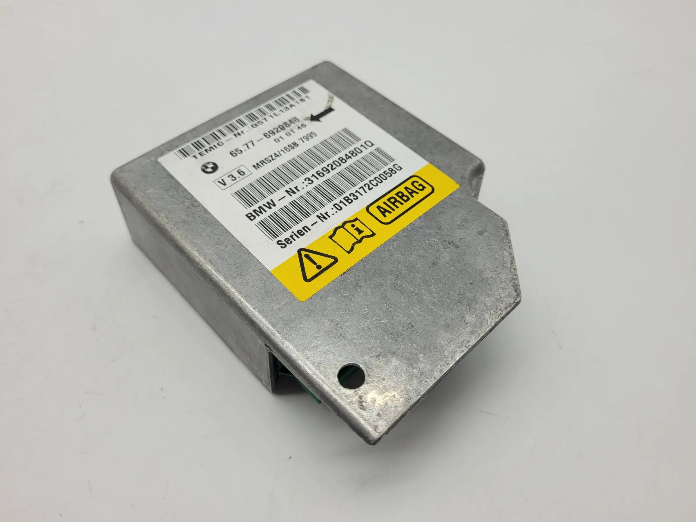 BMW 5er Touring E39 Airbagsteuergerät Sensor 65.77-6920848 (Original)