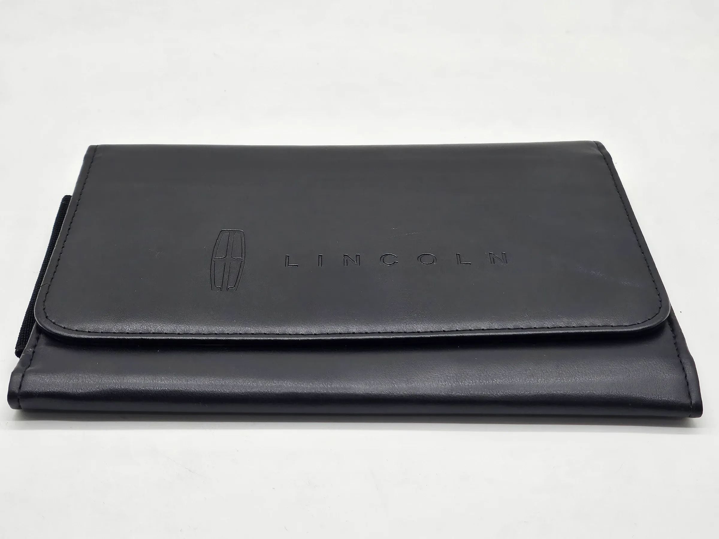 Original Lincoln Nautilus 2020 Bordmappe schwarz leder