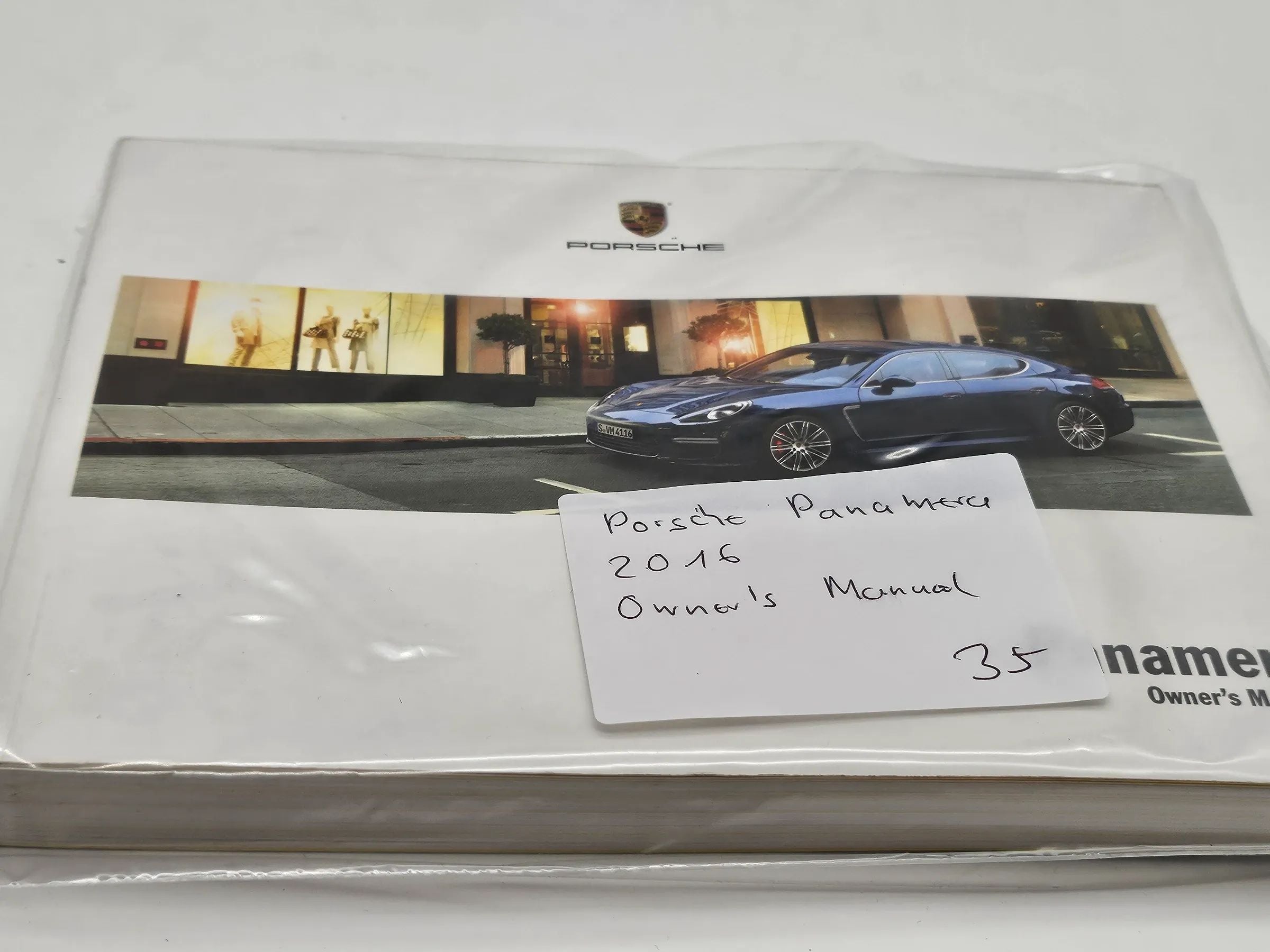 Original Porsche 970 Panamera 4 , 4S ,Turbo  2016 Betriebsanleitung englisch