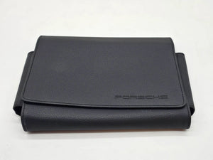 Original PORSCHE 911 CARRERA  Typ 991 Bordmappe leder schwarz