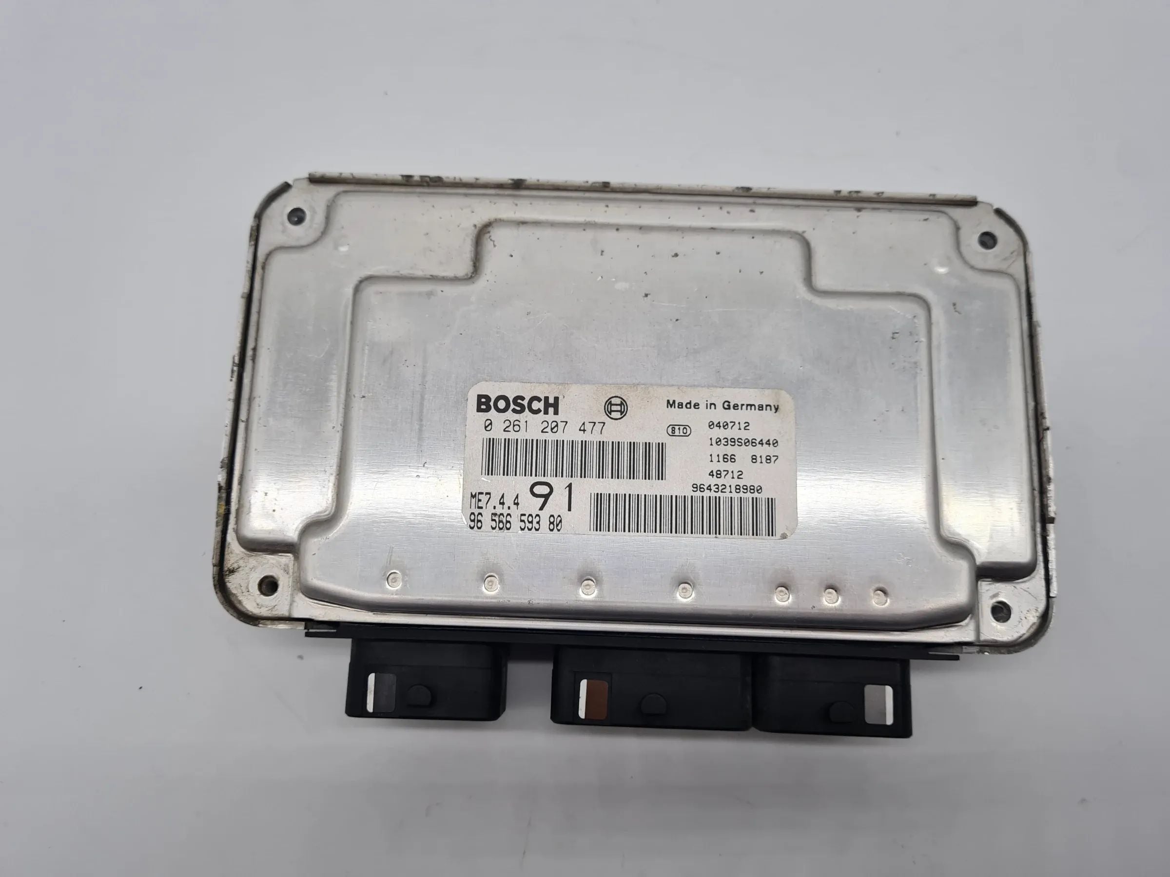Original Peugeot 206 CC (2D) Motorsteuergerät ECU 9656659380 / 0261207477