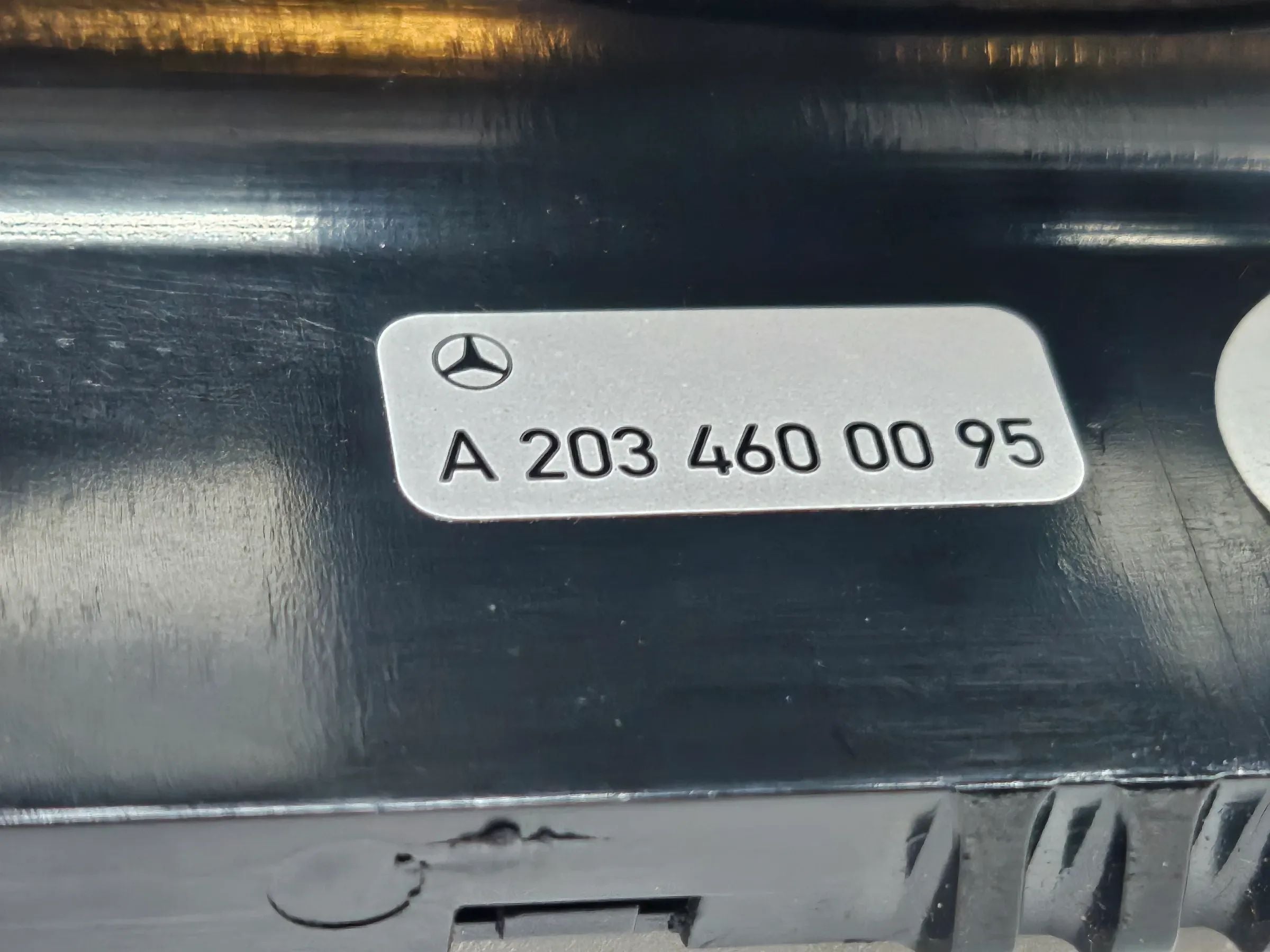 Original Mercedes-Benz C-Klasse W203 CL203 Verkleidung Lenksäule A2034600095