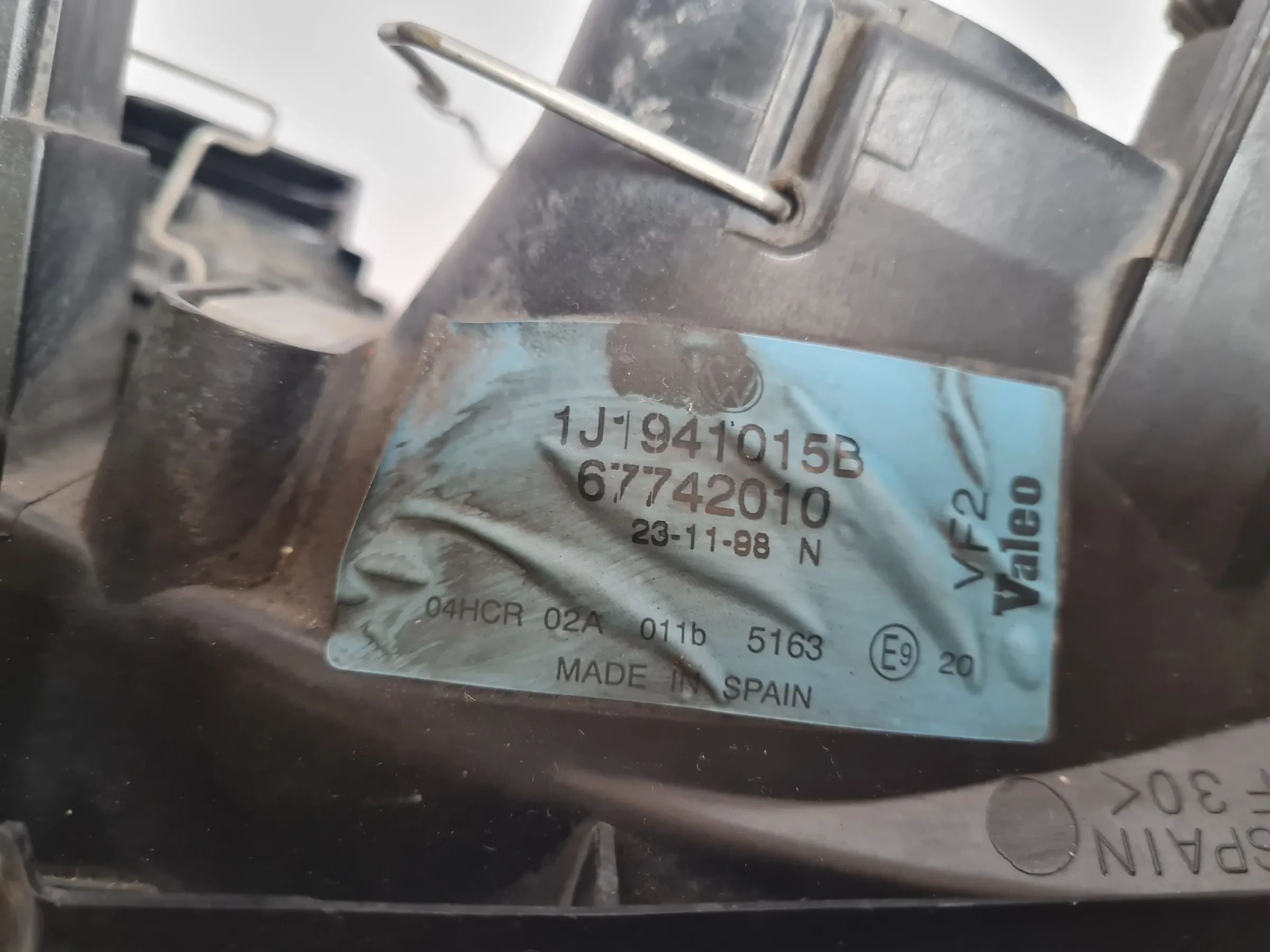 Original VW Golf IV (1J5/1J1) Scheinwerfer / Frontleuchte Links, 1J1941015B