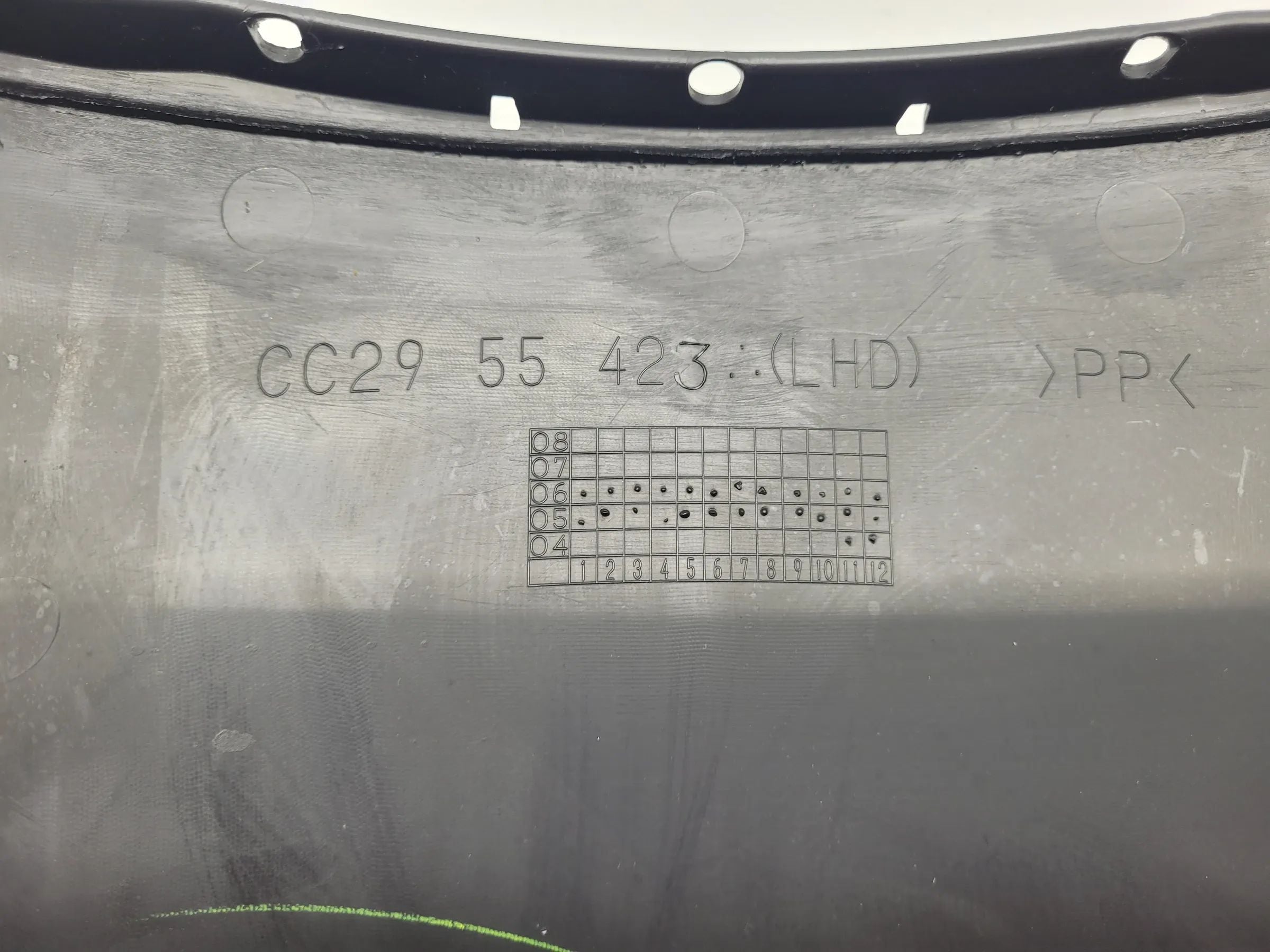 Original Mazda 5 (CR) Abdeckung Blende Tachometer CC2955423