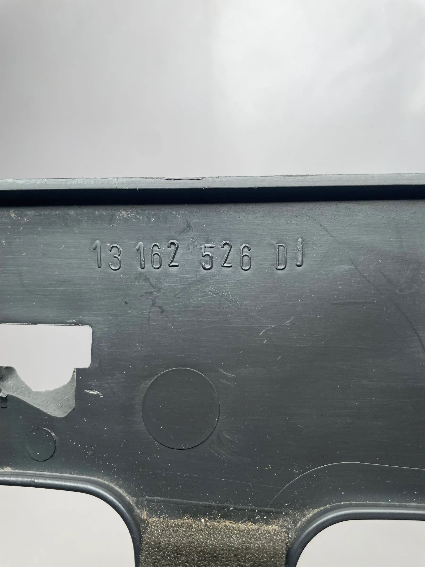 Original Opel Zafira (A05) Verkleidung Fußraum Rechts 13162526