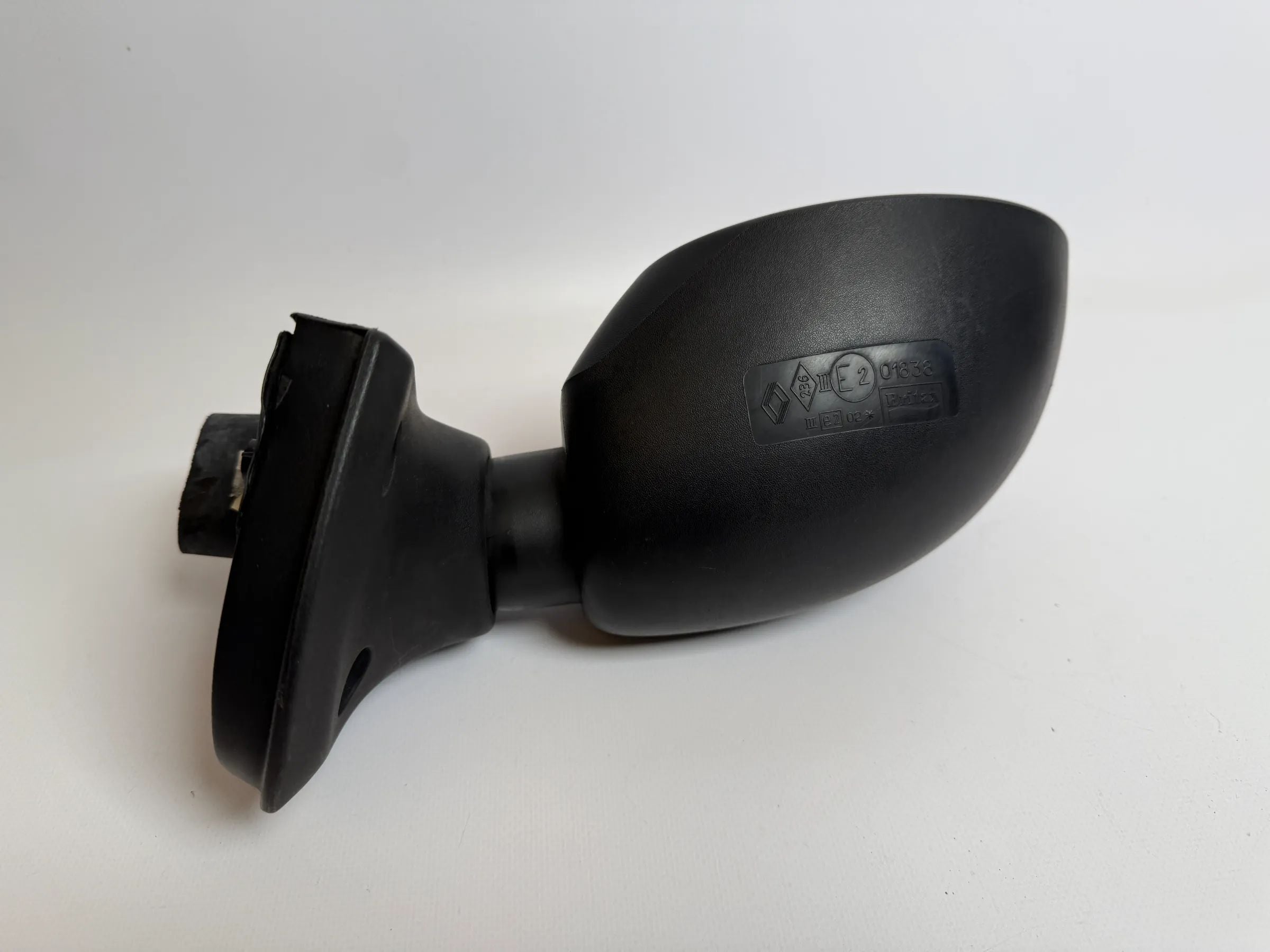 Original Renault Twingo I 1 (C06) Außenspiegel Rechts Schwarz 01838 / 7701471568