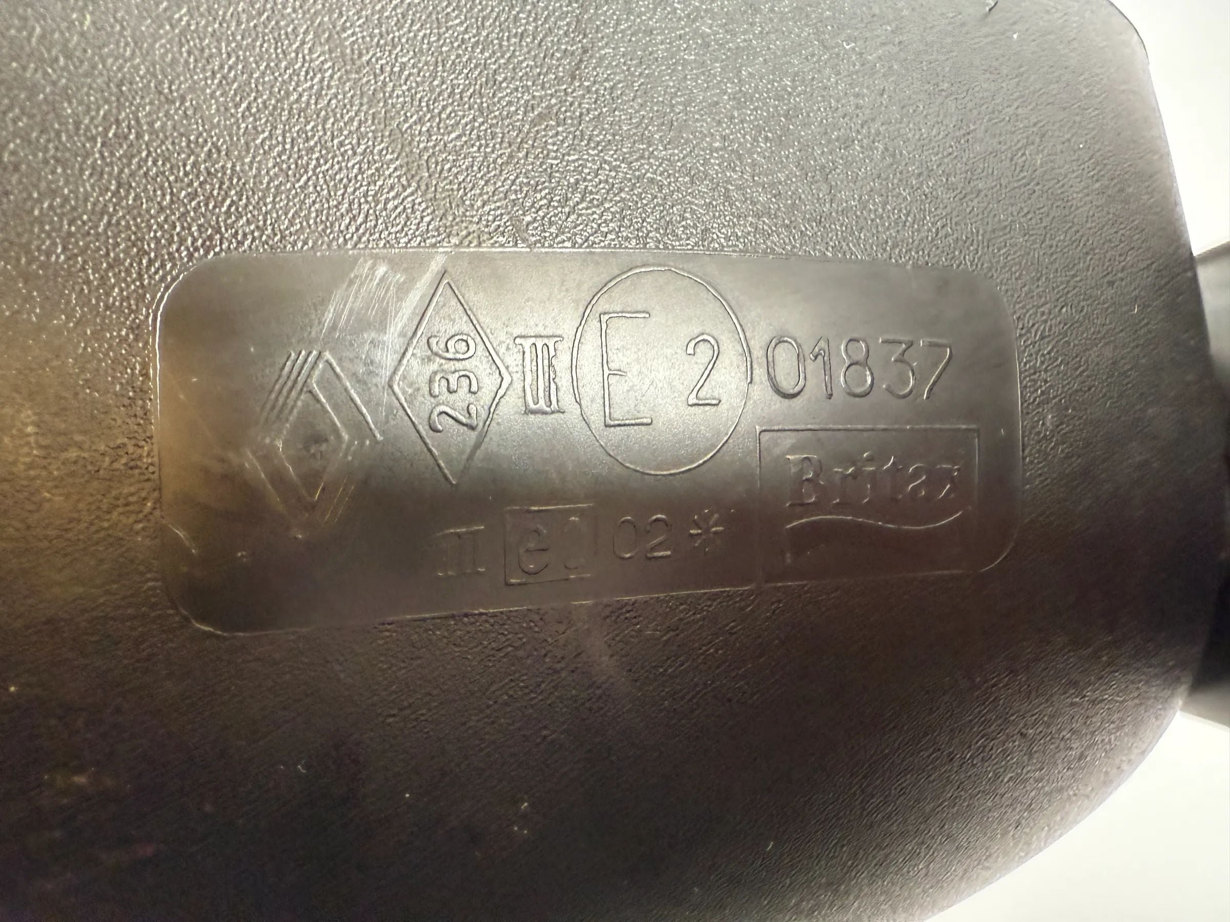 Original Renault Twingo I 1 (C06) Außenspiegel Links Schwarz 01837 / 7701471567