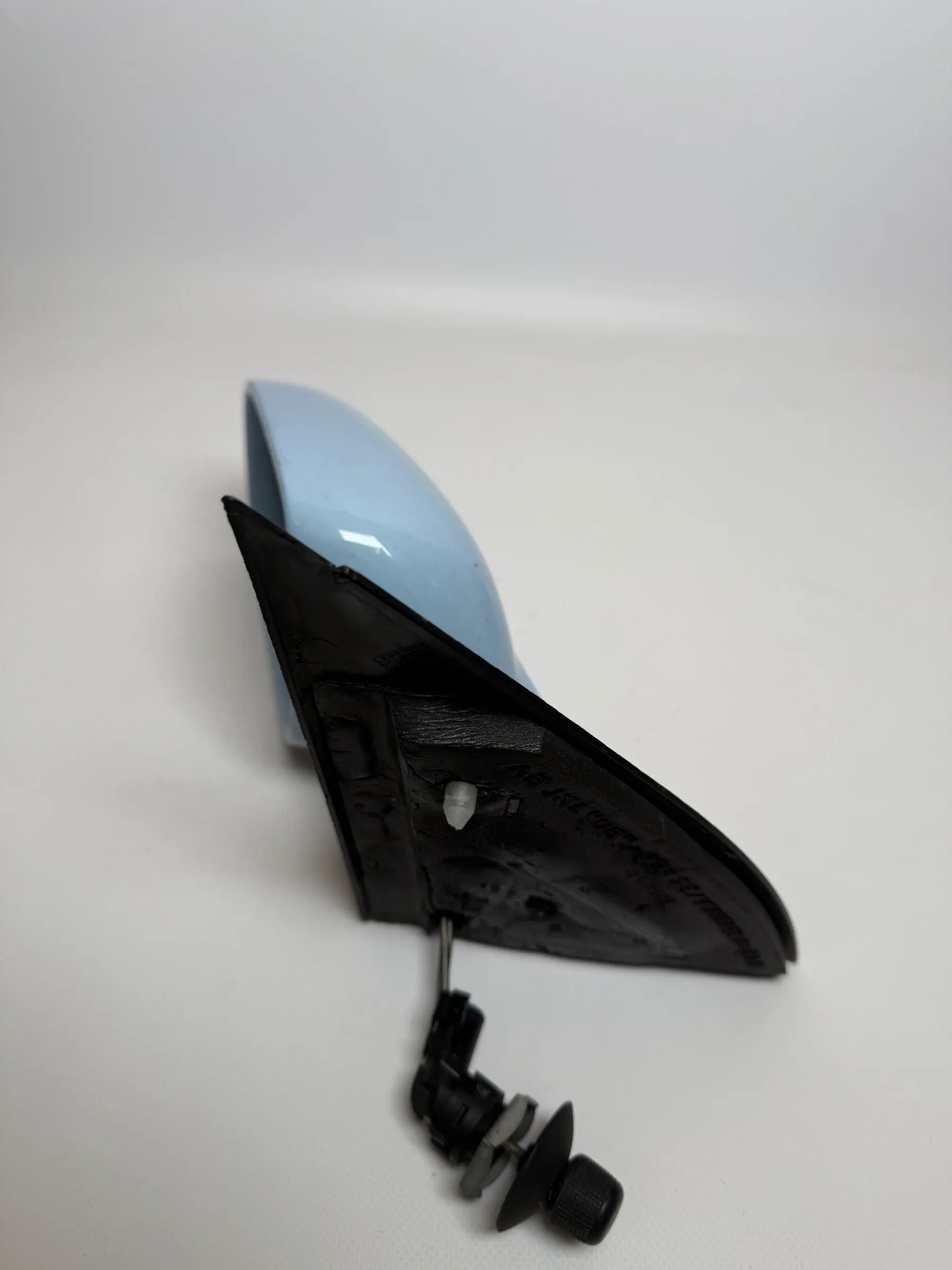 Specchio esterno sinistro azzurro chiaro originale VW / Seat Lupo / Polo / Arosa 057105LLL