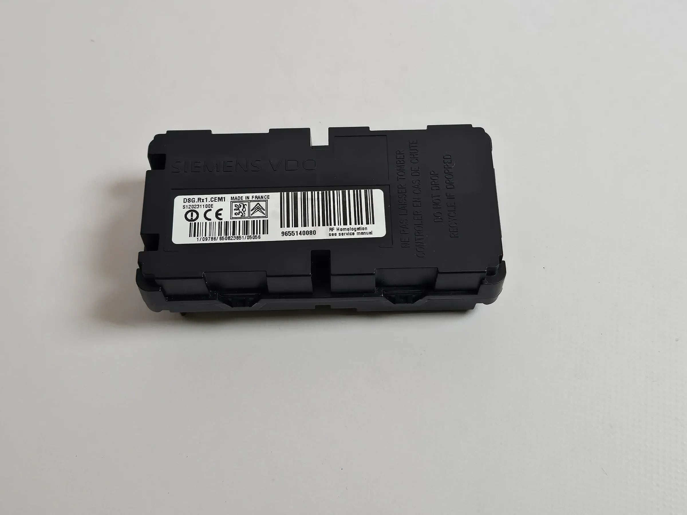 Oryginalna jednostka sterująca ciśnieniem w oponach Peugeot/Citroen Siemens VDO 9655140080