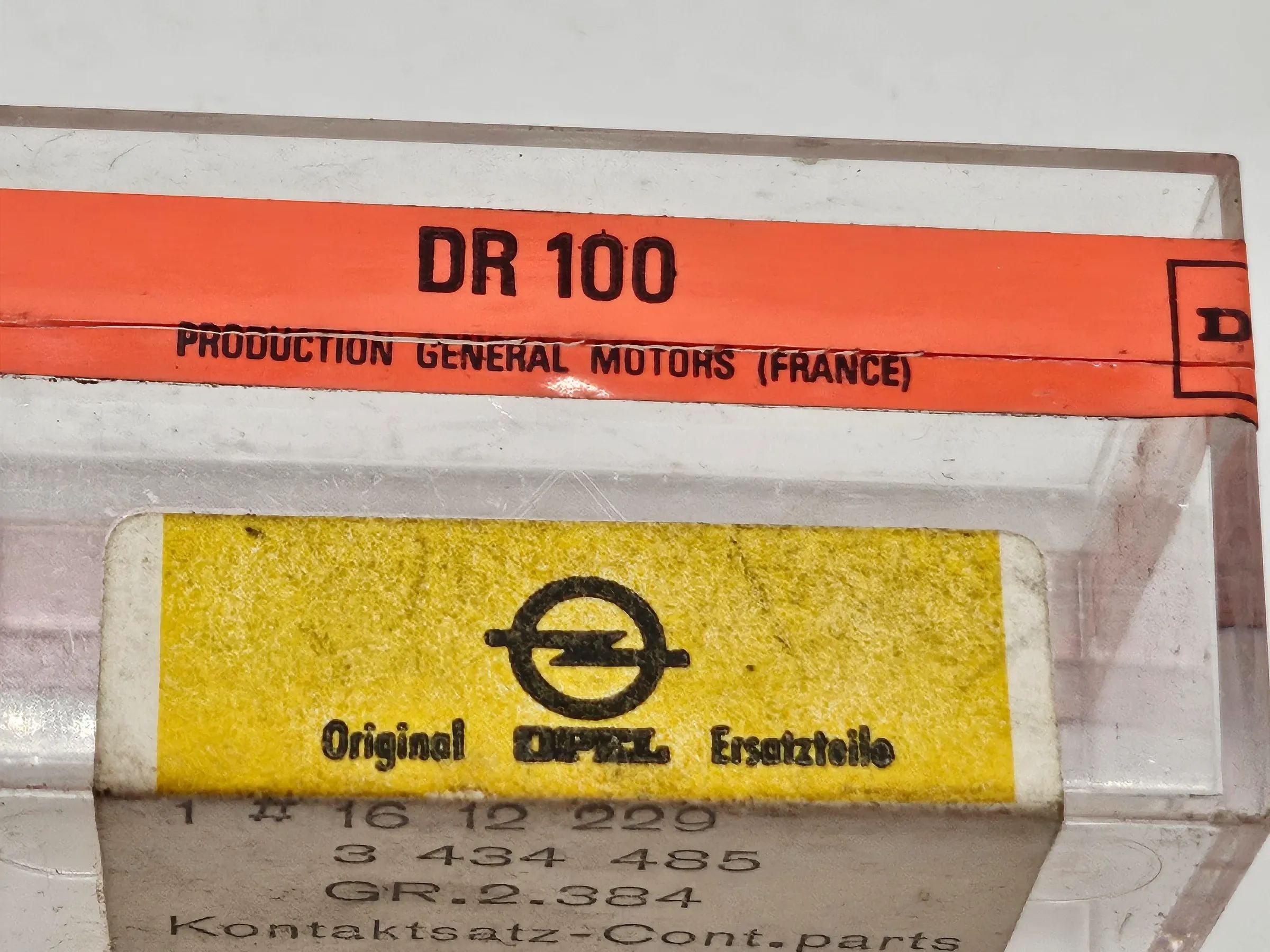 Original Opel Kontaktsatz Zündverteiler DELCO  1612229