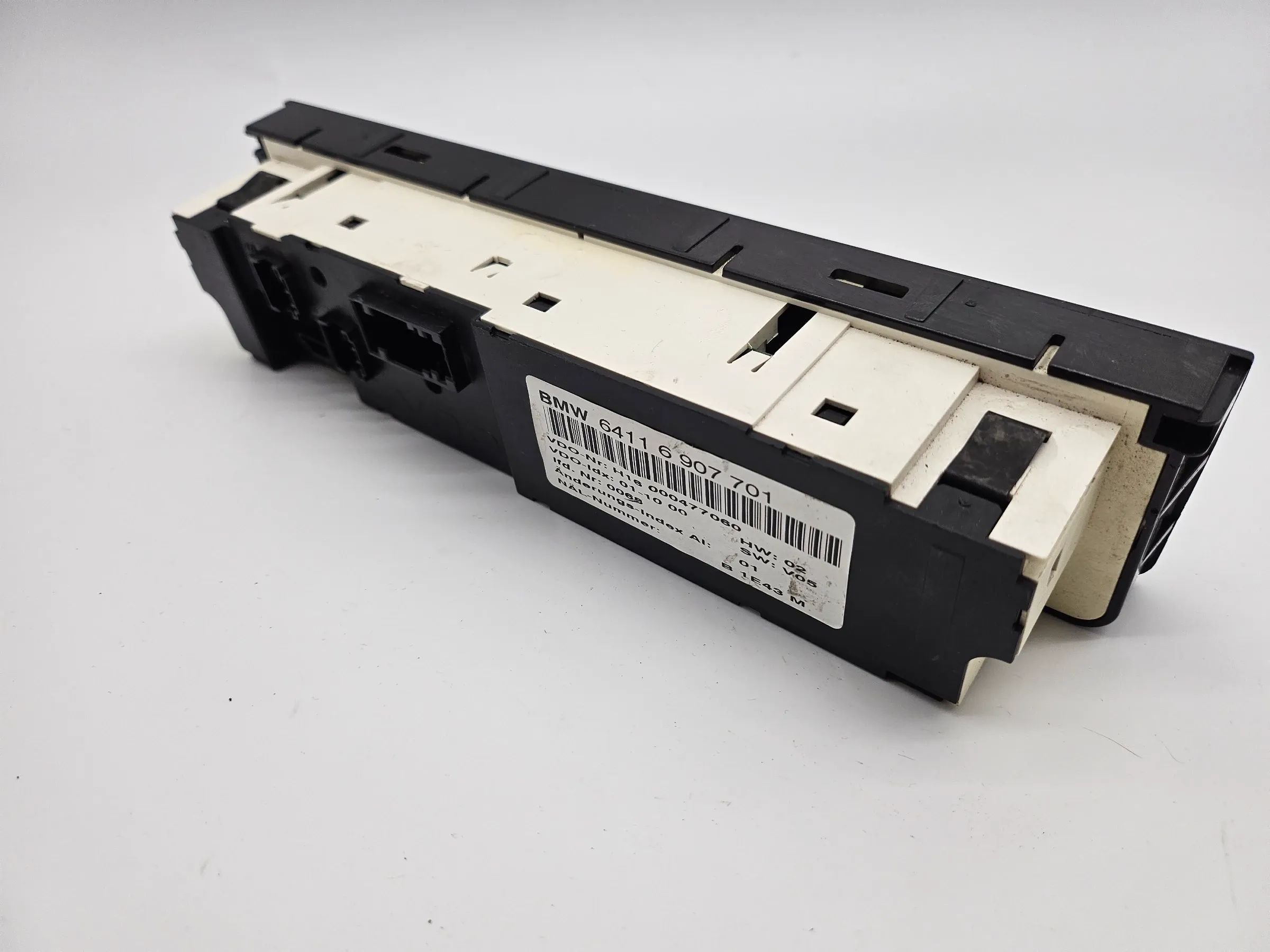 Origineel BMW E46 Klimabediening Verwarmingsregelaar VDO H16000477060, 64116907701