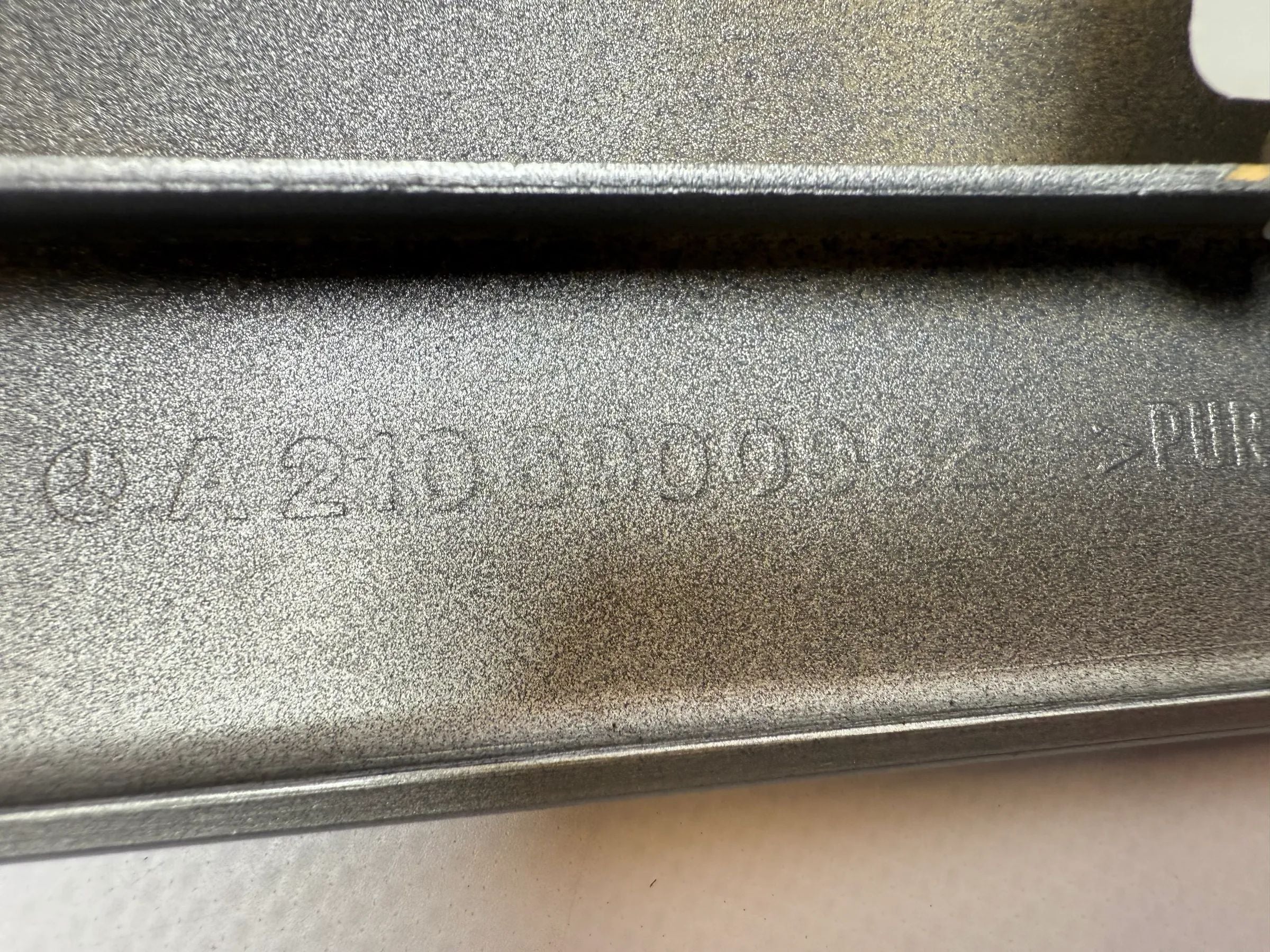 Original Mercedes-Benz E-Klasse W210 Türleiste Leiste Silber Links A2106900962