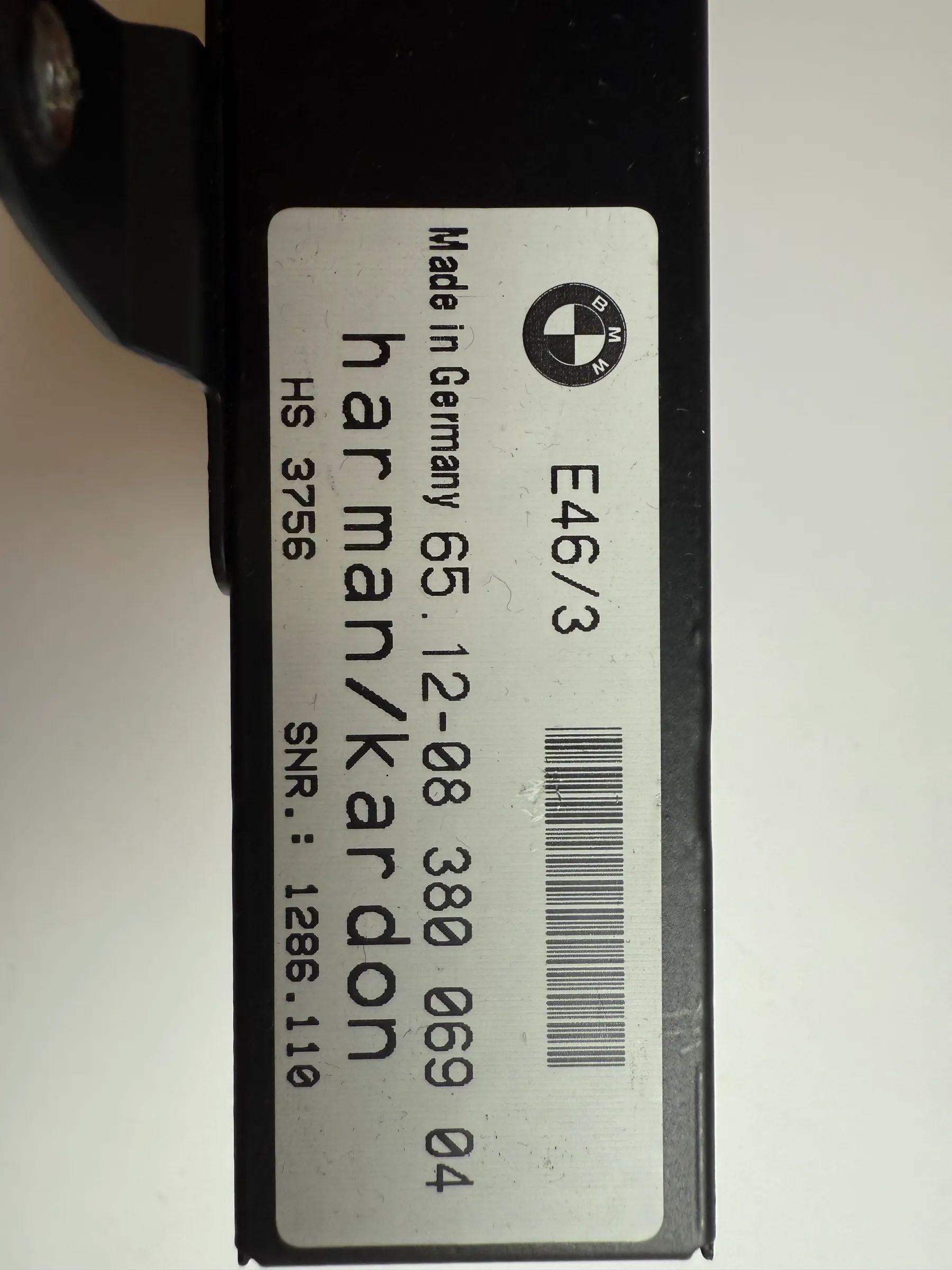 Original BMW Harman Kardon Etapa Final / Amplificador 65.12-08 380 069 04