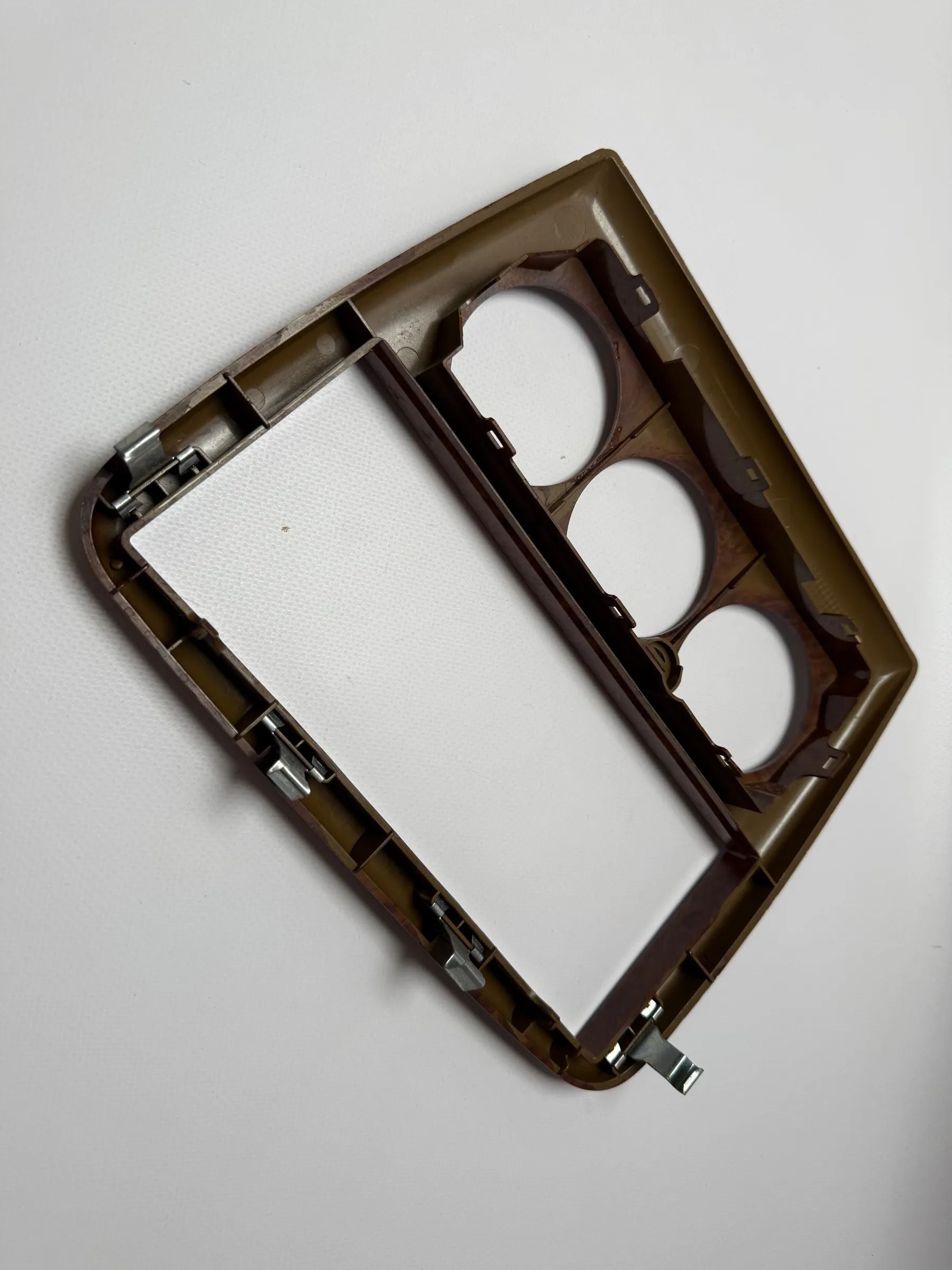 Original Opel Vectra B GM Moldura de Consola Central Madera Raíz 90508026