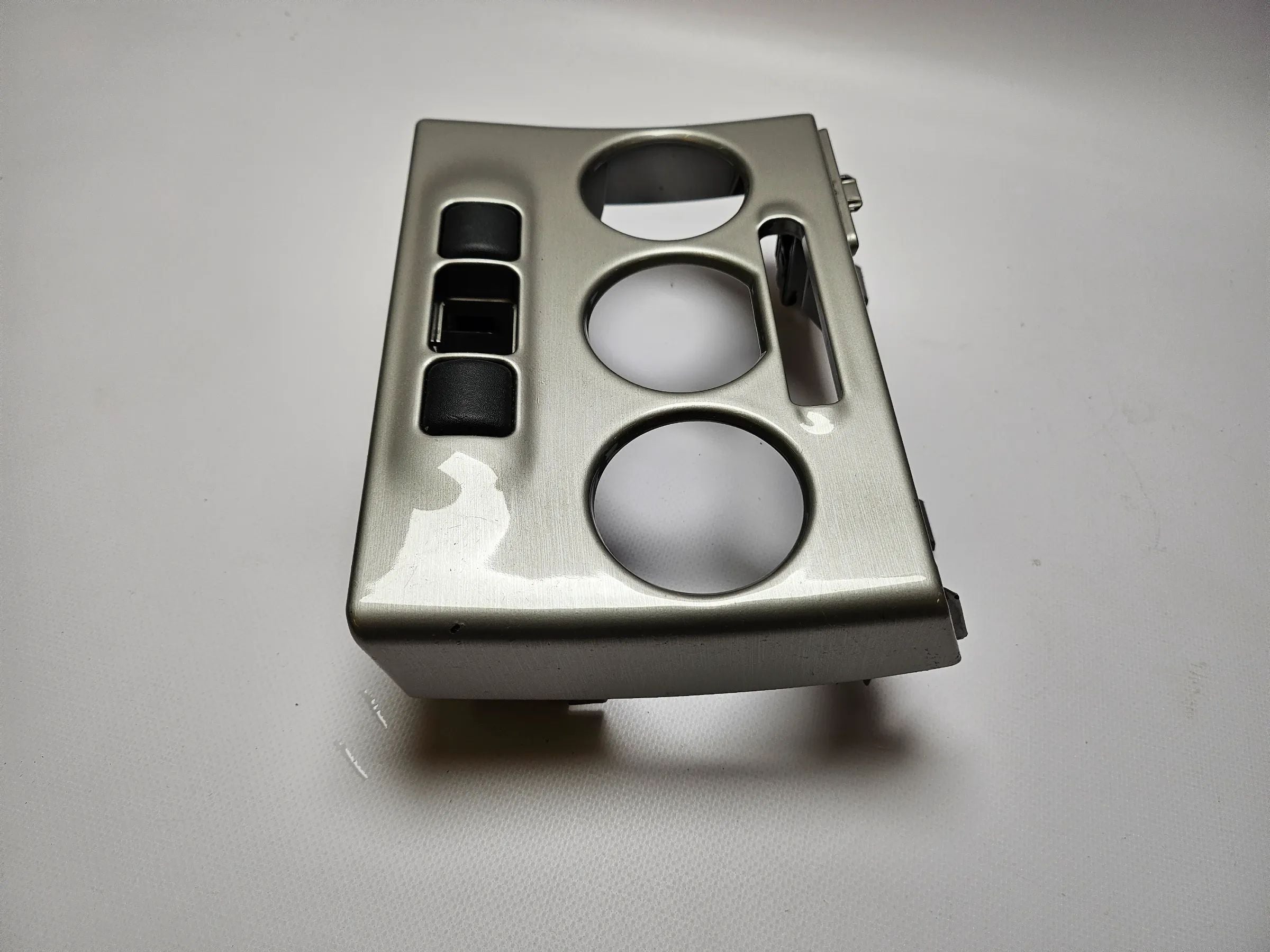 Original Opel Zafira 1.8 Ano 2003 Tampa de Comando do Aquecimento Prateada 024420732