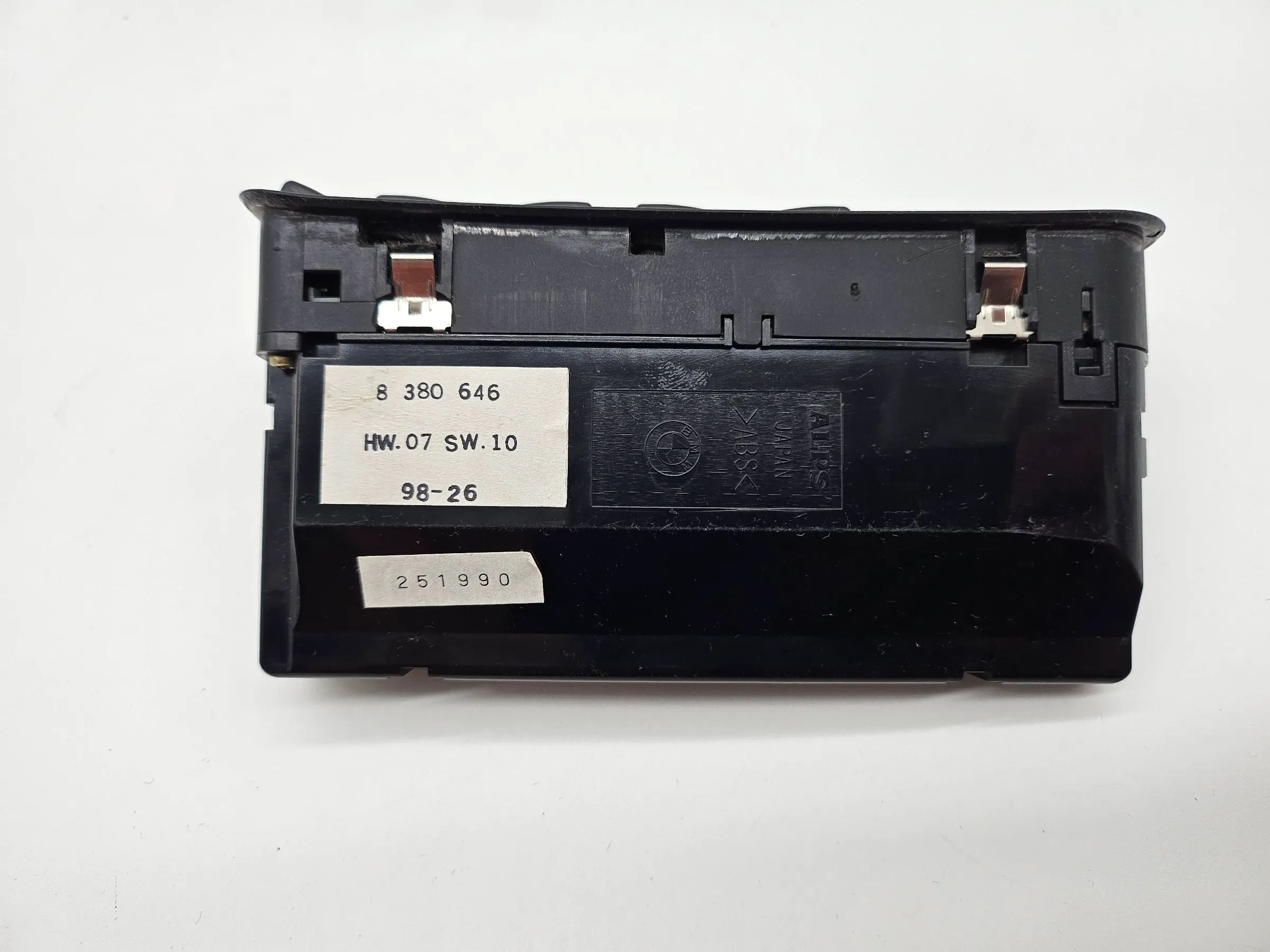 Original BMW 5 Series E39 switch window regulator central switch front 8380646 