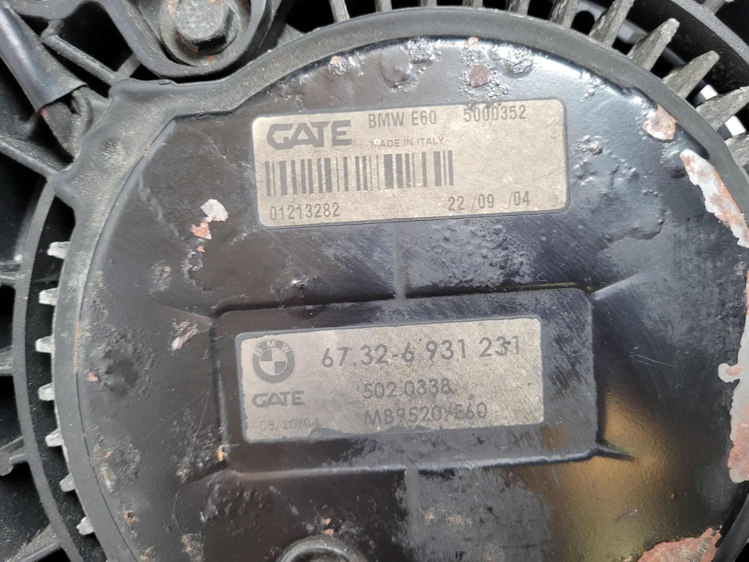 Original BMW 5er (E60/E61) Elek. Lüfter Ventilator Kühler 67.32-6931231