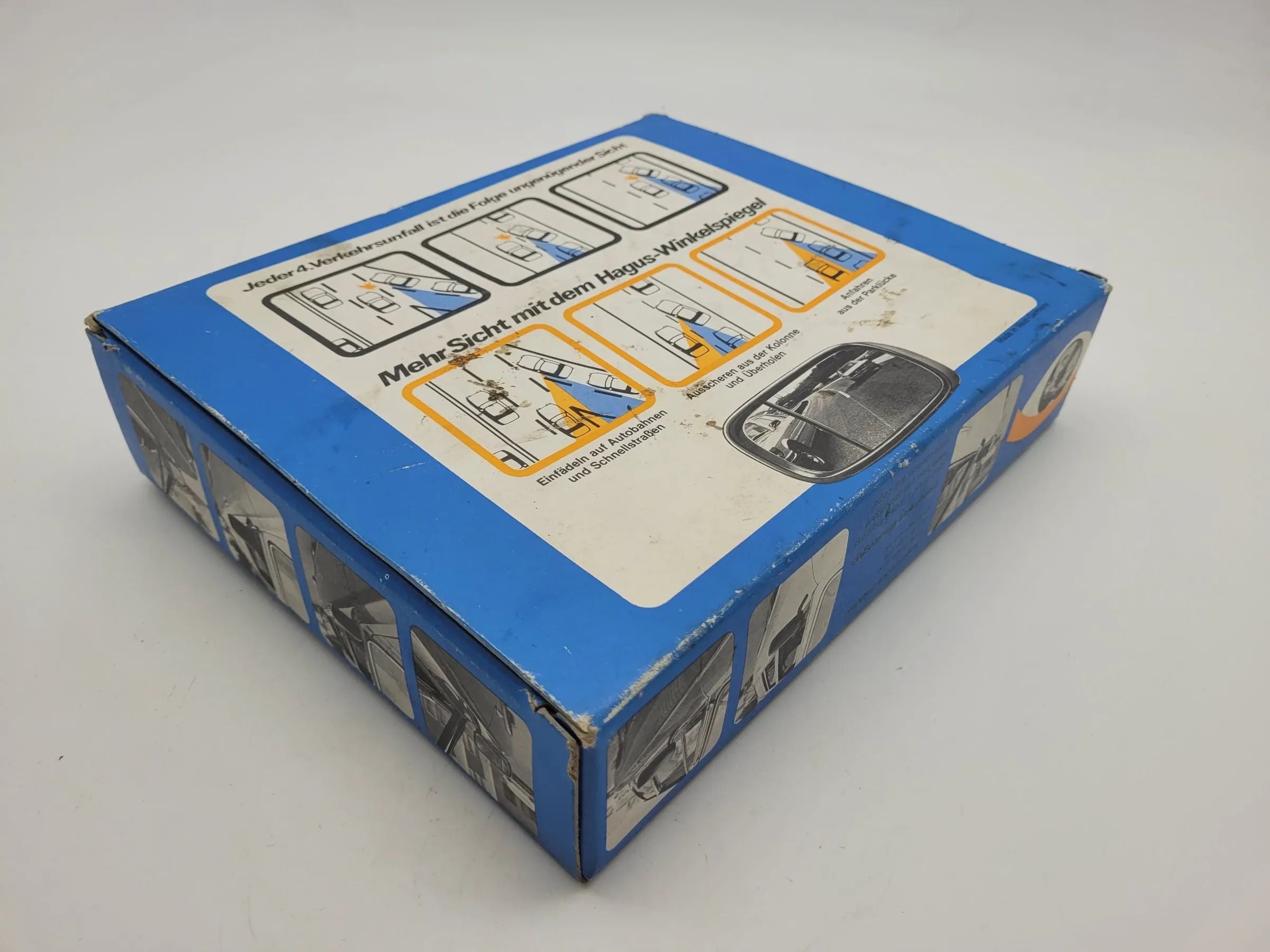 Original VW/Hagus Polo (80/86C) Universal Sicherheitsspeigel Links E117059