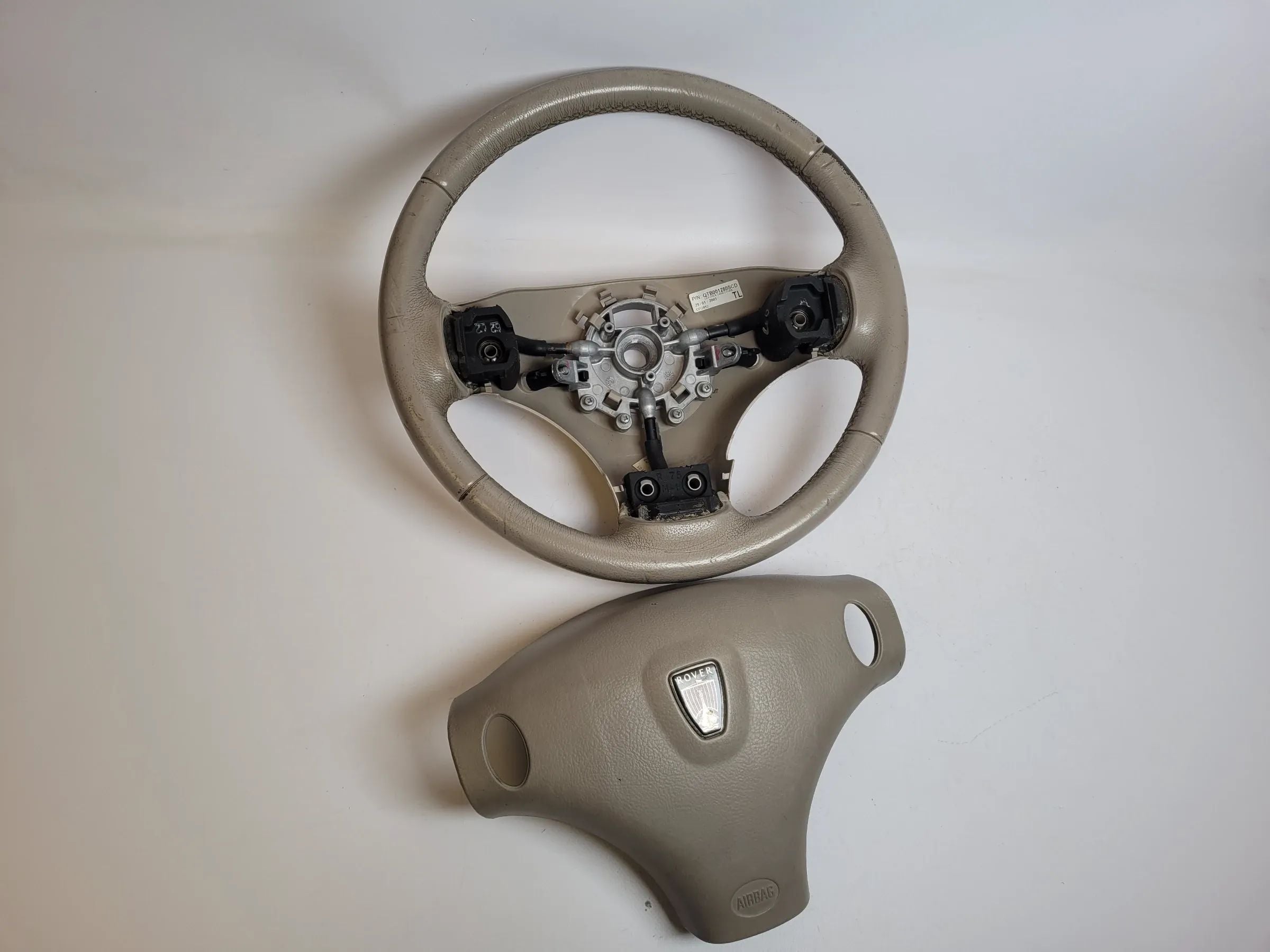 Original Rover 45/75 2003 (RT/RJ) Sportlenkrad Multifunktion QTB001280SCD