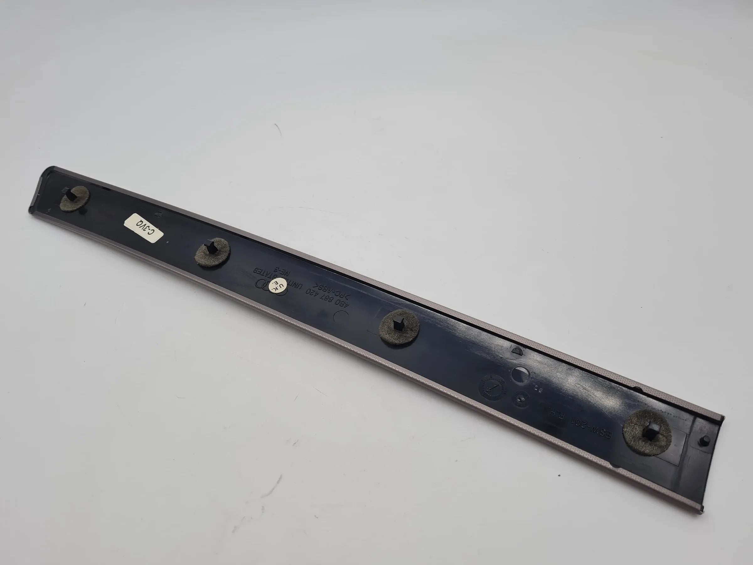 Original Audi A6 (4B2/4B4) Zierleiste Türleiste Hinten Rechts 4B0867420