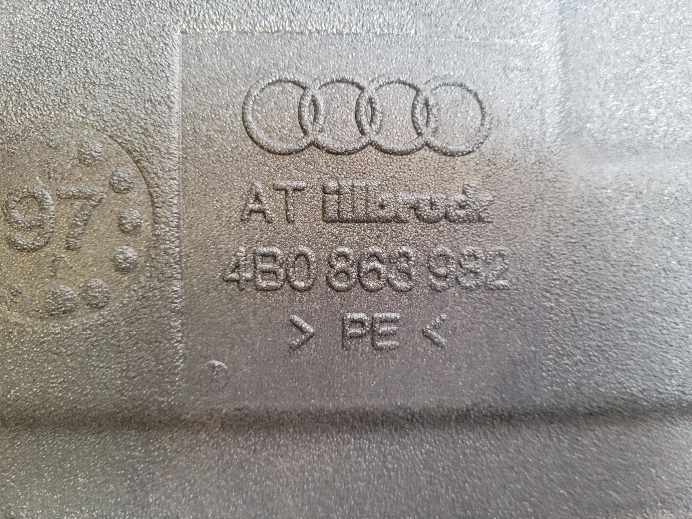 Original Audi A6 (4B2/4B4) Tür Dämmmatte Abdämmung Hinten Rechts 4B0863982