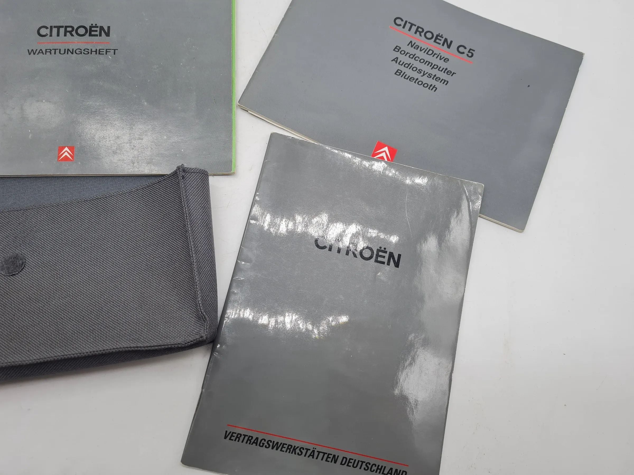 Citroen C5 (RC/RE) Bordbuch Bordmappe Bedienungsanleitung Original