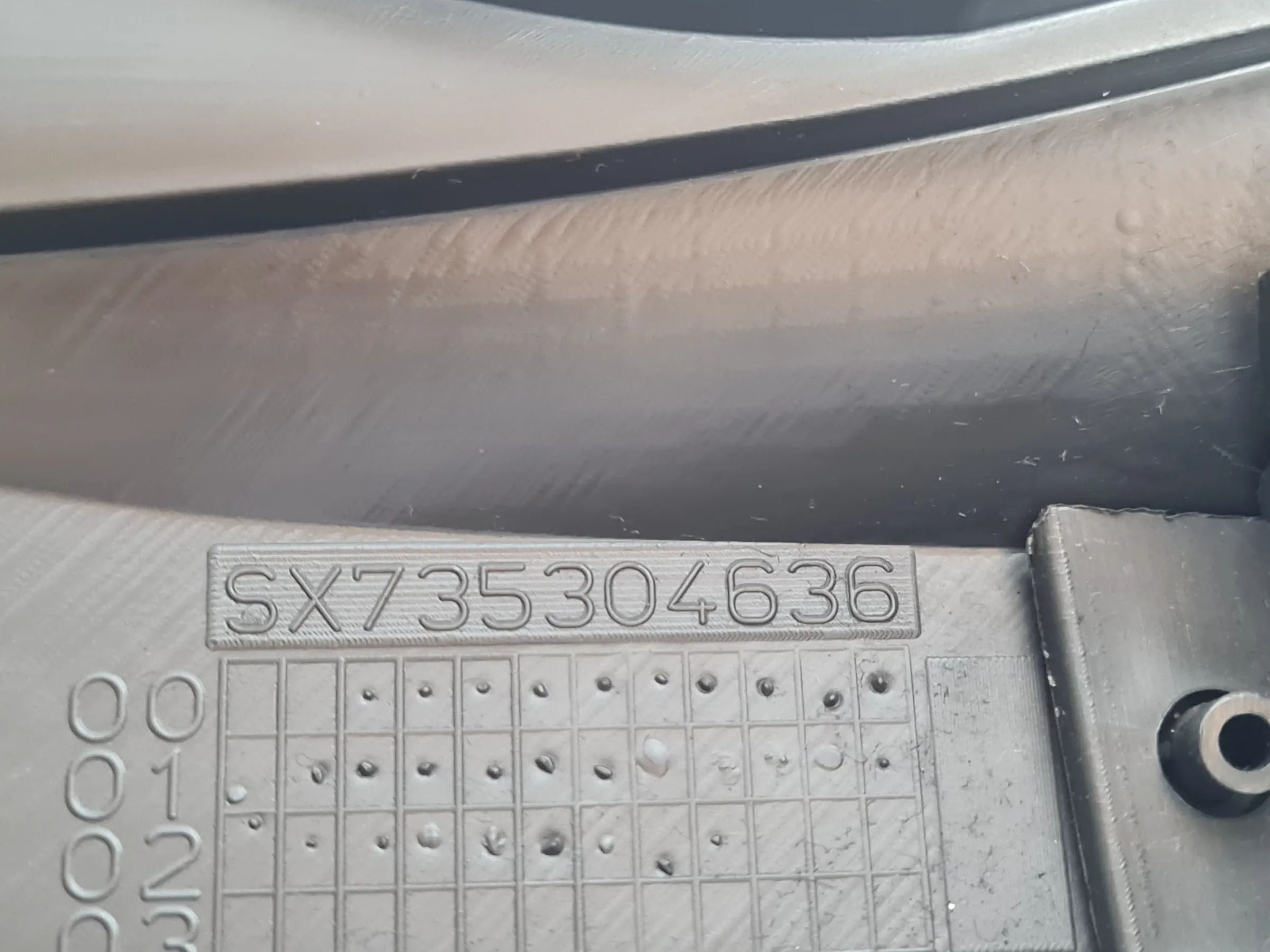 Fiat Punto (188) Einbaurahmen Lautsprecher Vorne Links 735304636 (Original)