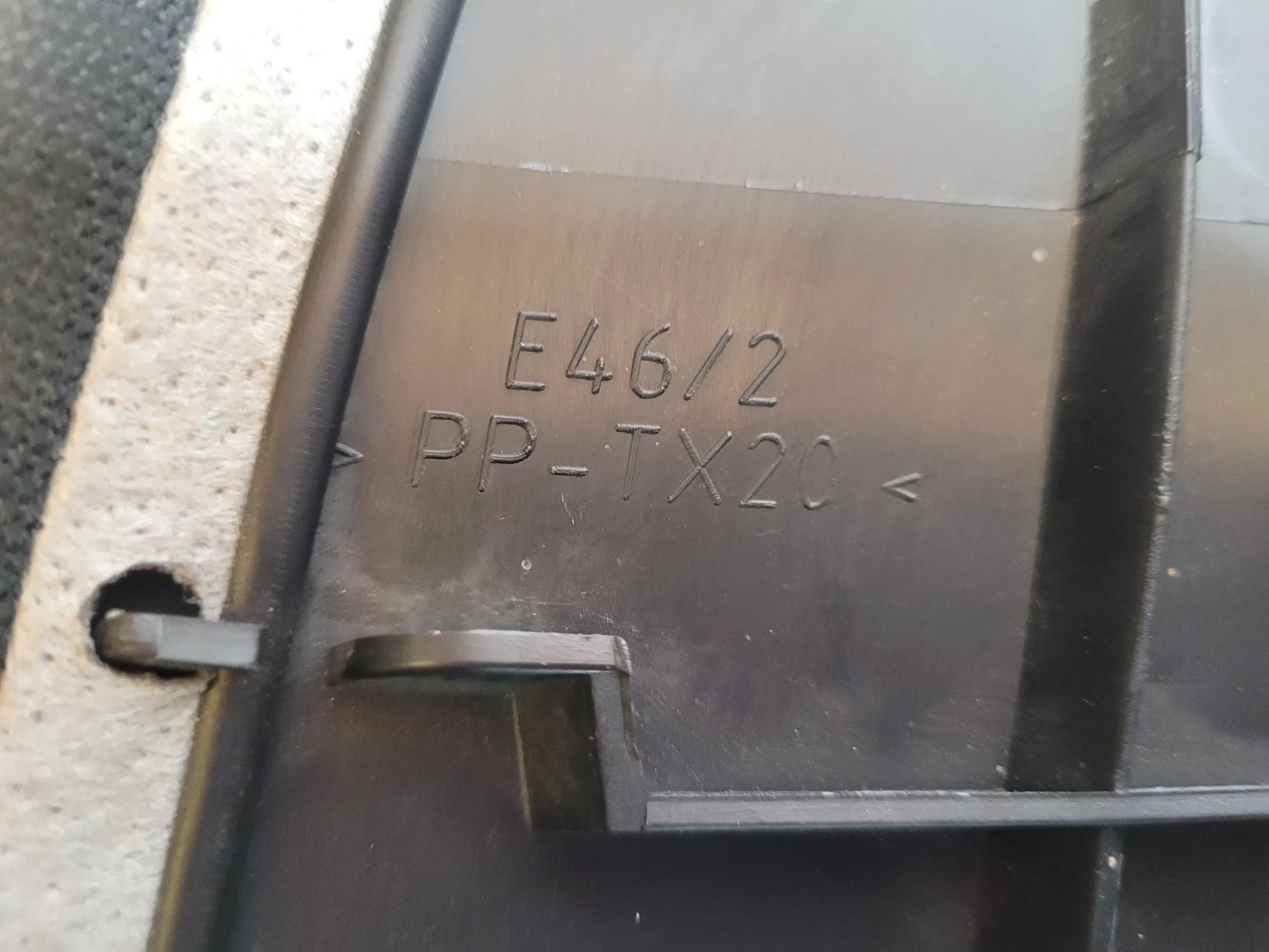BMW 3er E46 Rücksitz Verkleidung Stoff Links Hinten 8099513 Original