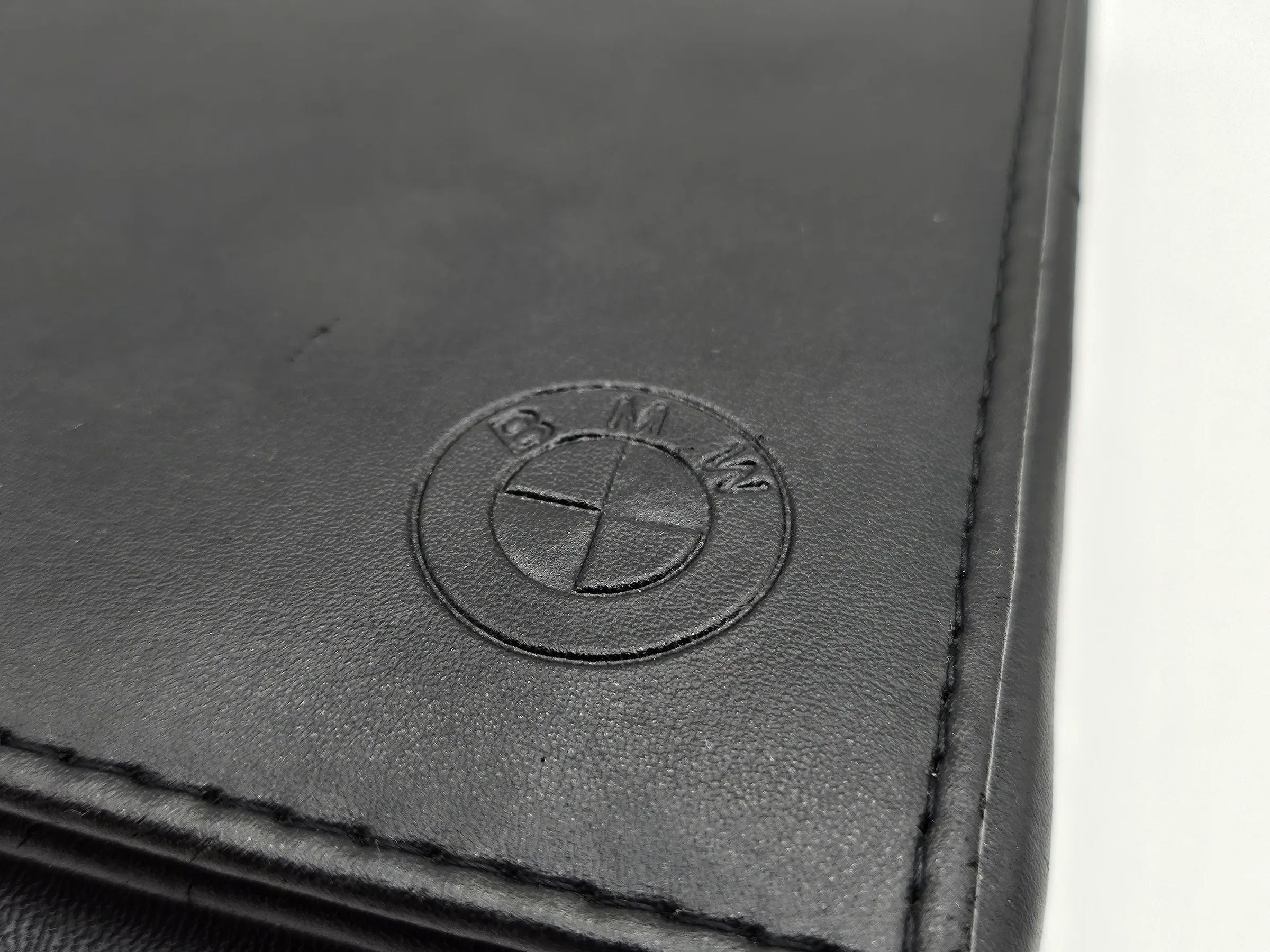 Original BMW X5 E70 Bordmappe Leder schwarz