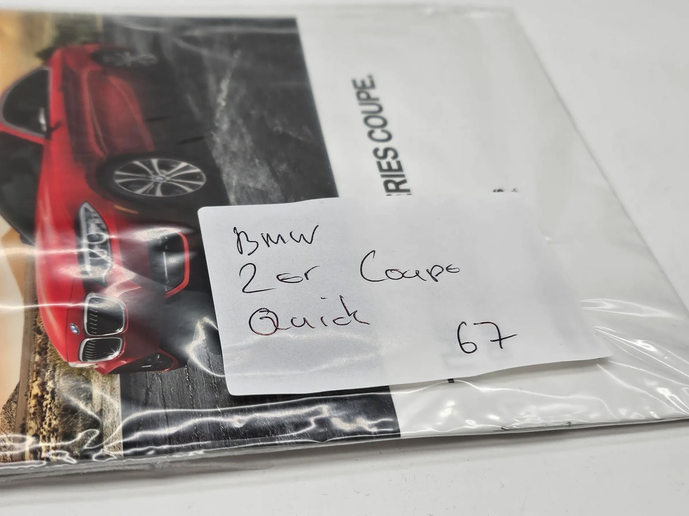 宝马2系Coupe F22 2017 快速使用说明 英文版