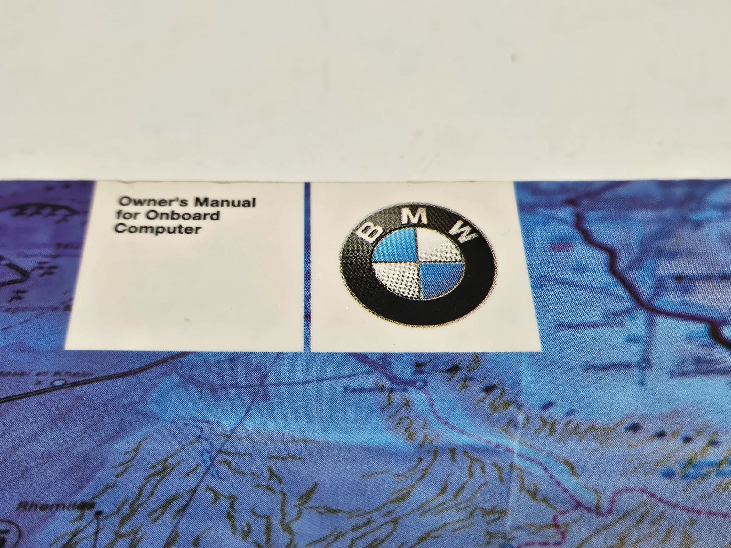Original BMW Betriebsanleitung onboard computer 2001 englisch 01410156293 ue