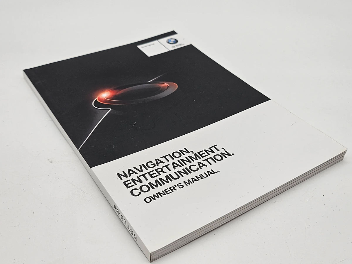 Original BMW X5 F15   Navigation Entertainment Bordbuch englisch