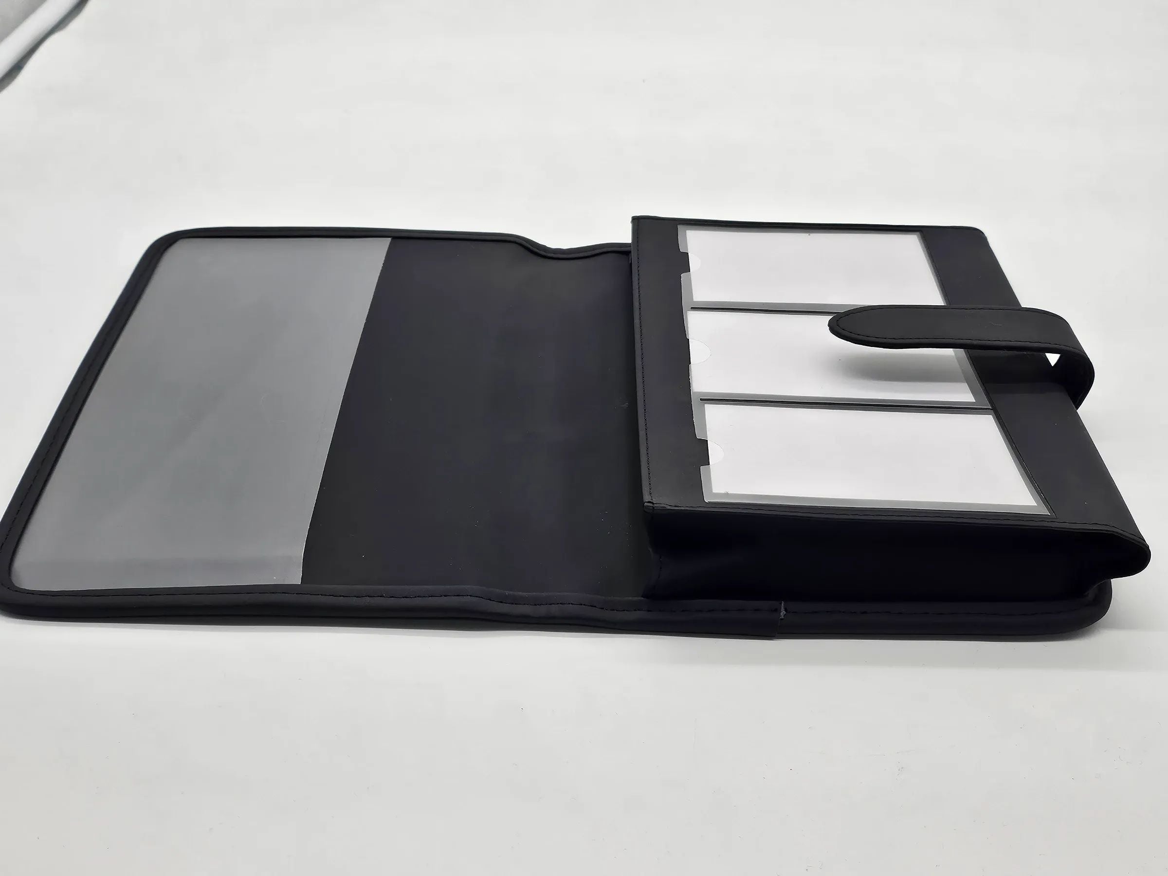 Original  AEC Dodge Challenger SRT Bordmappe leder Schwarz