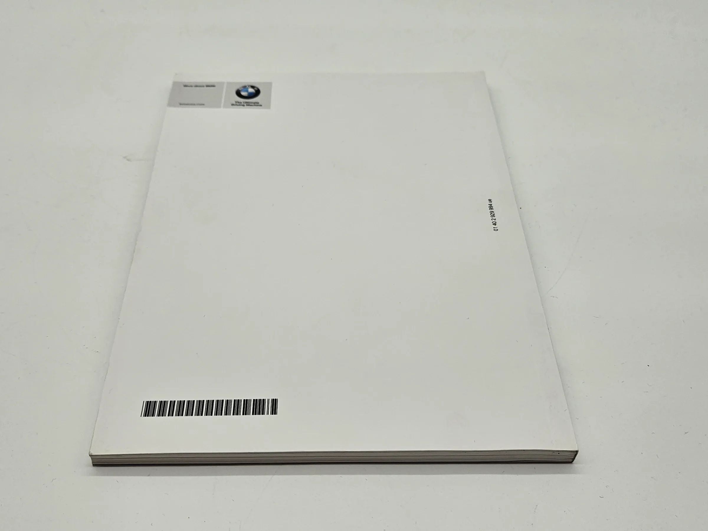 Original BMW X5 F15   Navigation Entertainment Bordbuch englisch