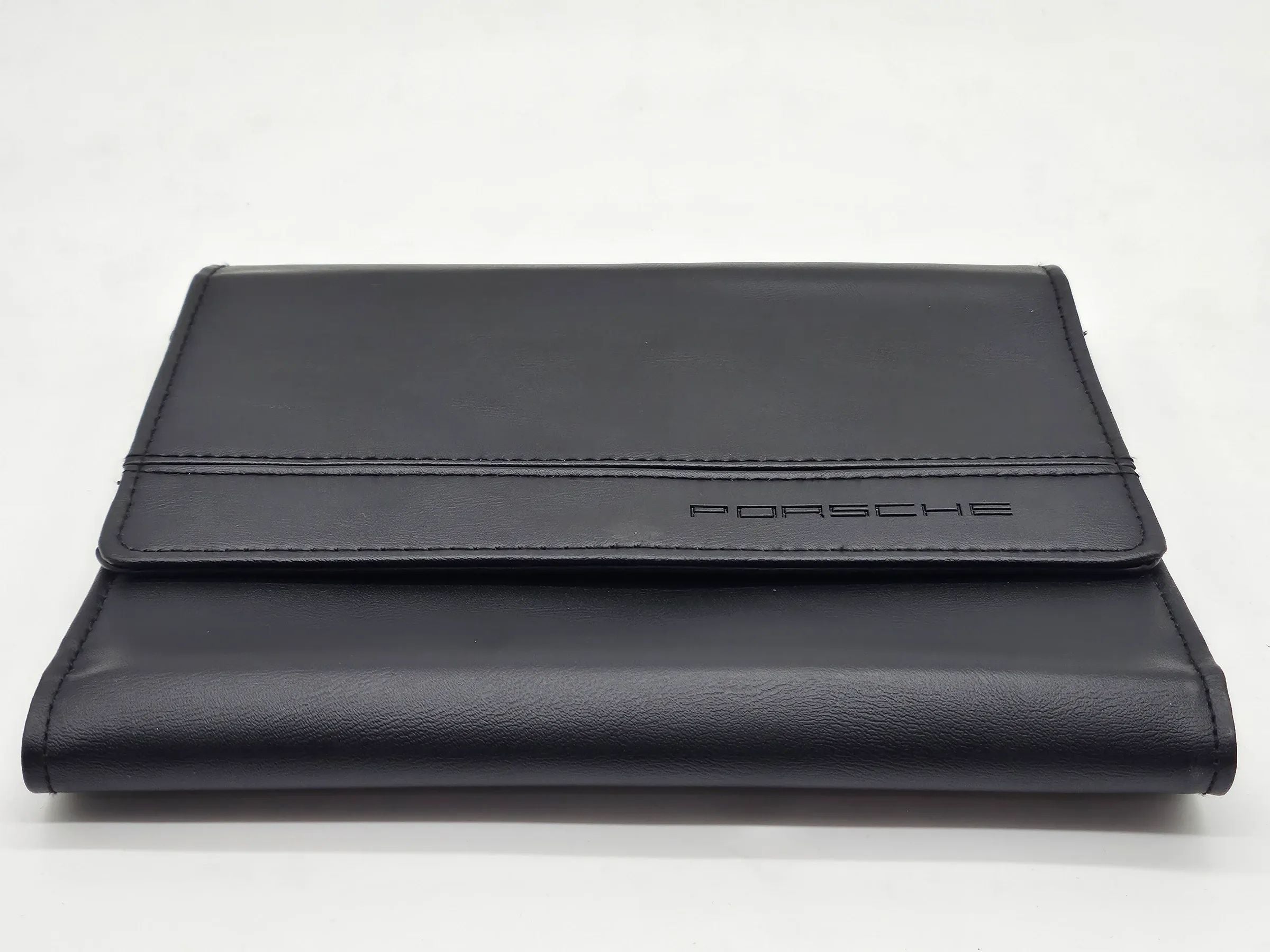 Original Porsche Panamera 970 2016 Bordmappe Leder schwarz