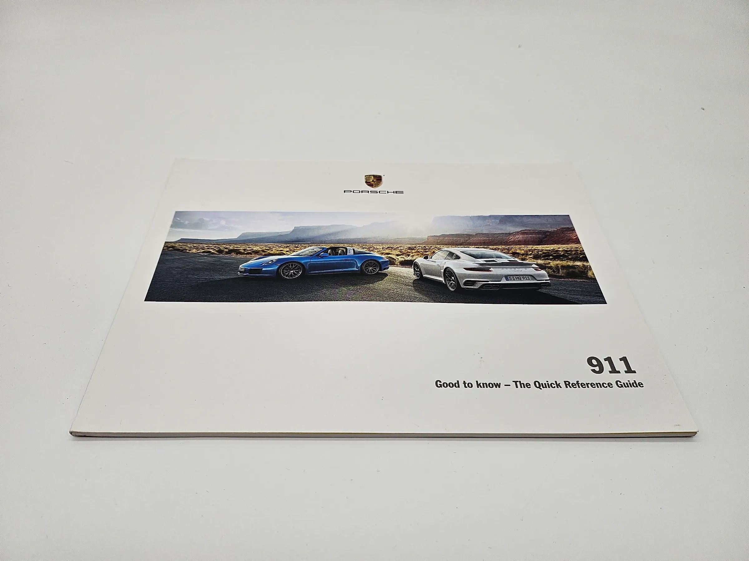 PORSCHE 911 CARRERA  911 TARGA  2017 Typ 991 schnell Betriebsanleitung englisch