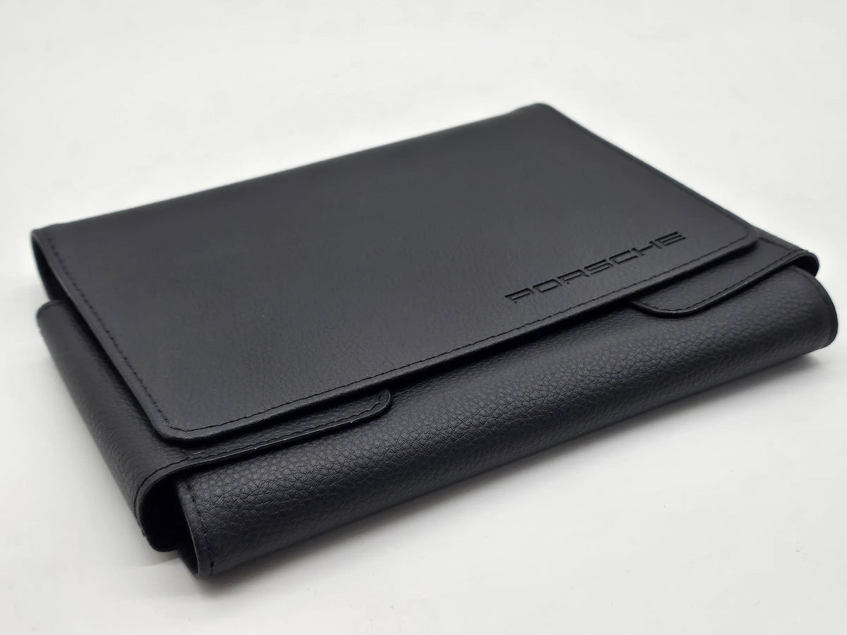 Original Porsche Cayenne 9Y  Turbo etc. Bordmappe Leder schwarz
