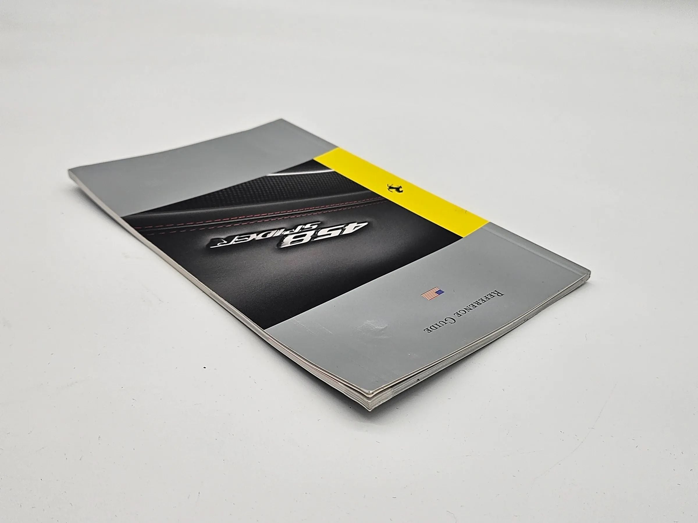 Original Ferrari 458 Spider Reference Guide Handbuch englisch  Stand 06/2013