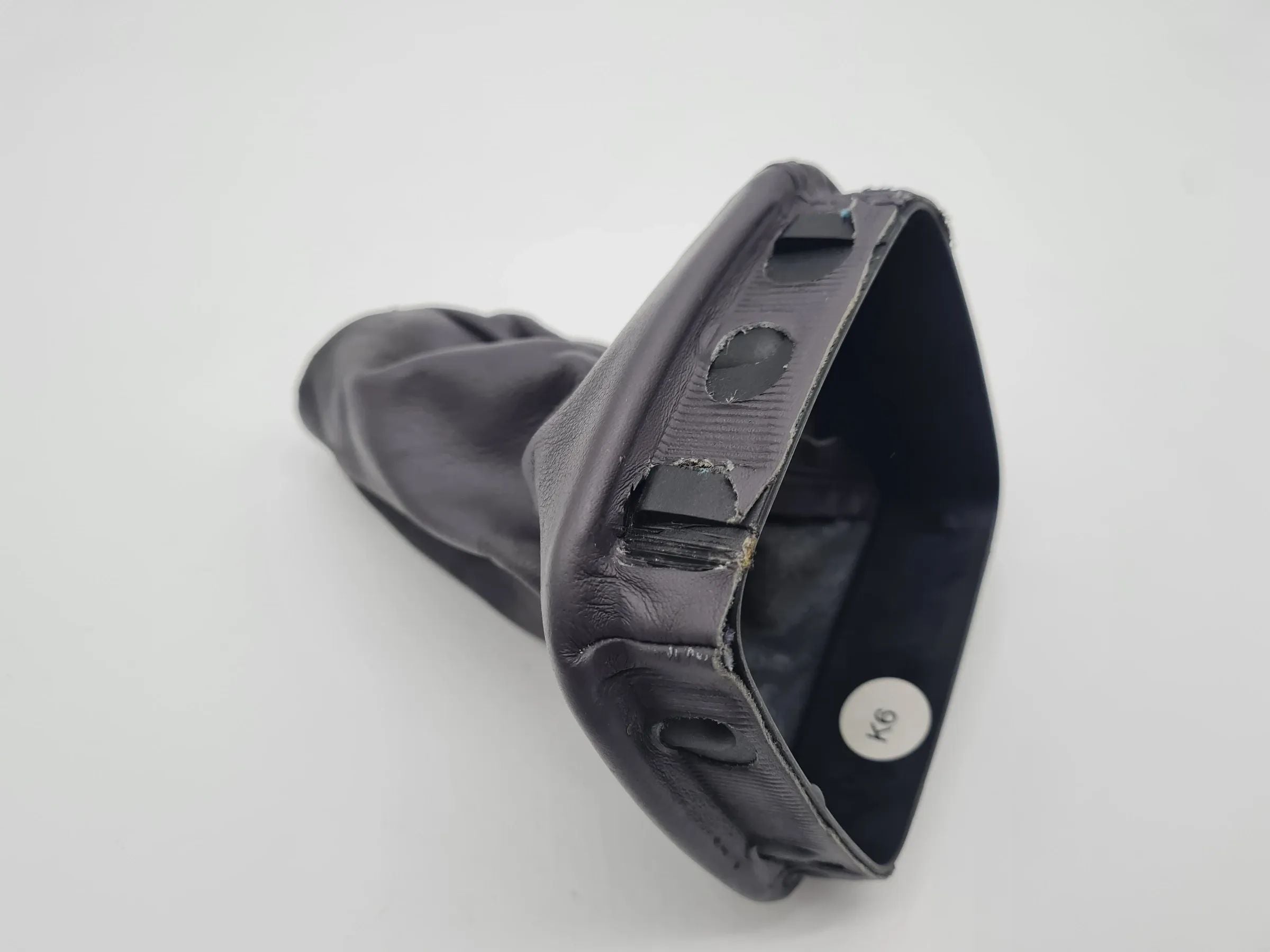 Original Mercedes-Benz A-Klasse Schaltmanschette / Schaltknauf Grau, A1683640710