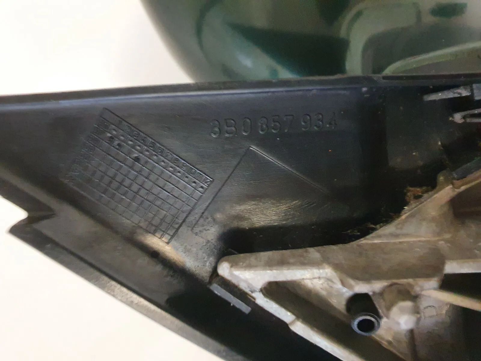 ⭐ อะไหล่แท้กระจกมองข้างไฟฟ้า VW PASSAT 3B ขวา 3B0857934 3B1857508 3B1857522 สีเขียว ⭐