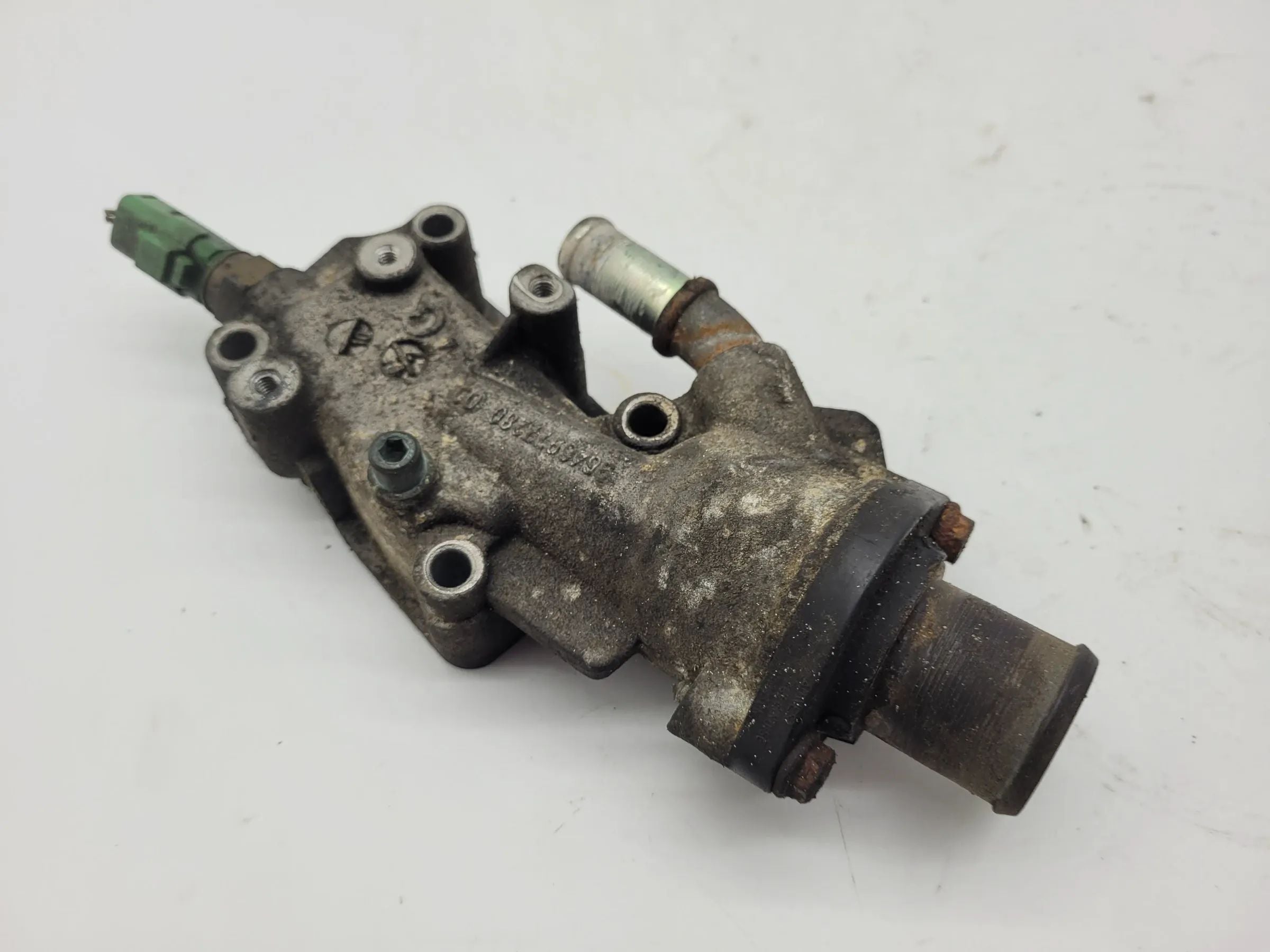 ของแท้ Peugeot 206 CC (2D) ตัวควบคุมอุณหภูมิน้ำหล่อเย็น ฝาครอบเทอร์โมสตัท 9646977280