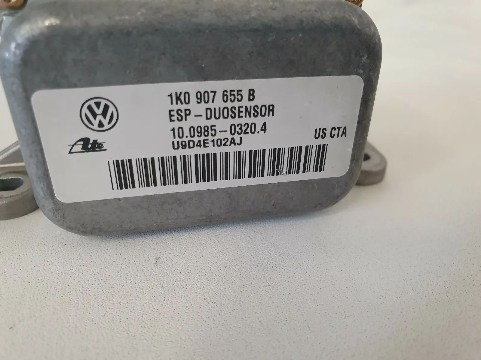 Original VW Touran Golf Audi Controlador ESP Duosensor 1K0907655B 100985032
